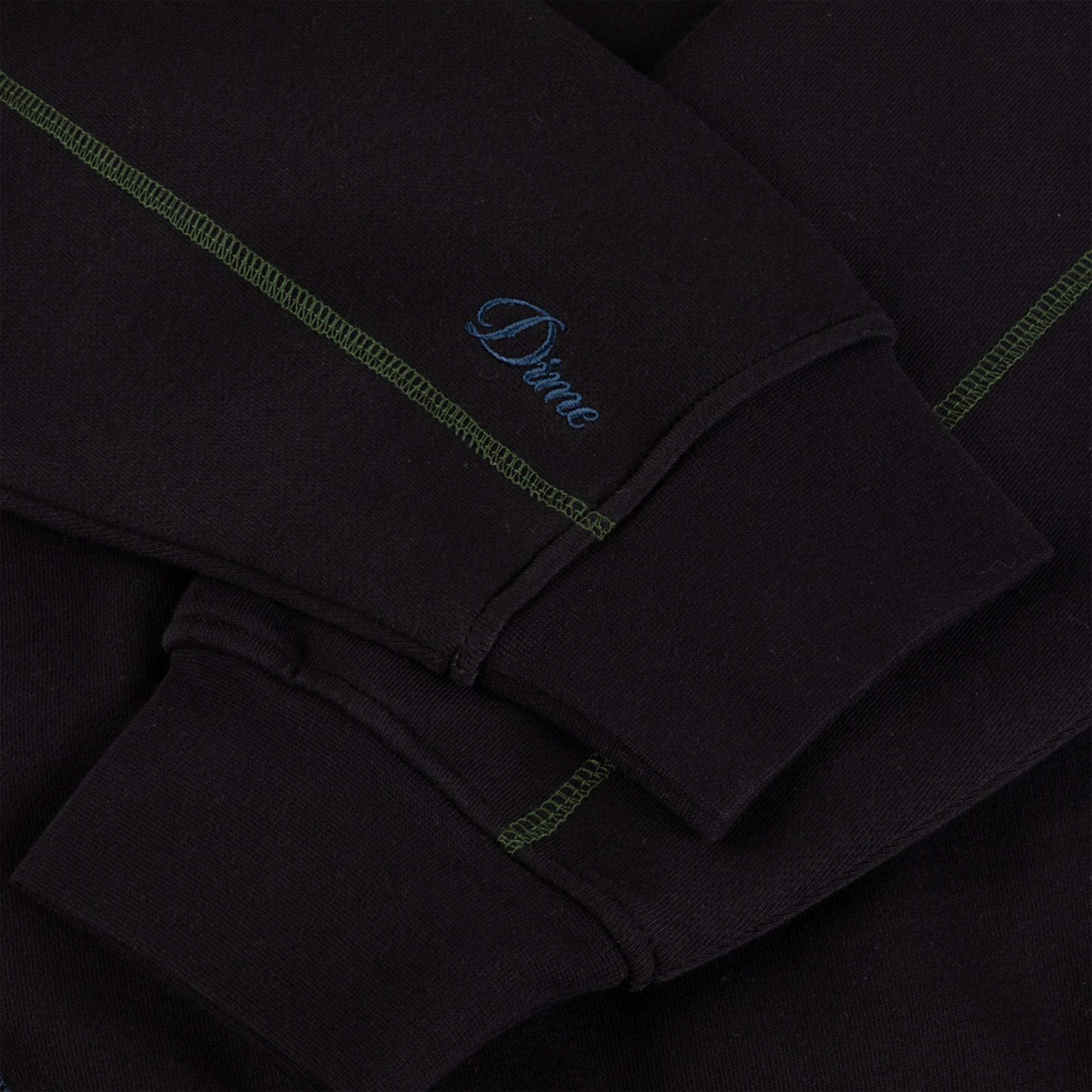 Dime MTL Court Zip Hoodie Black Multi