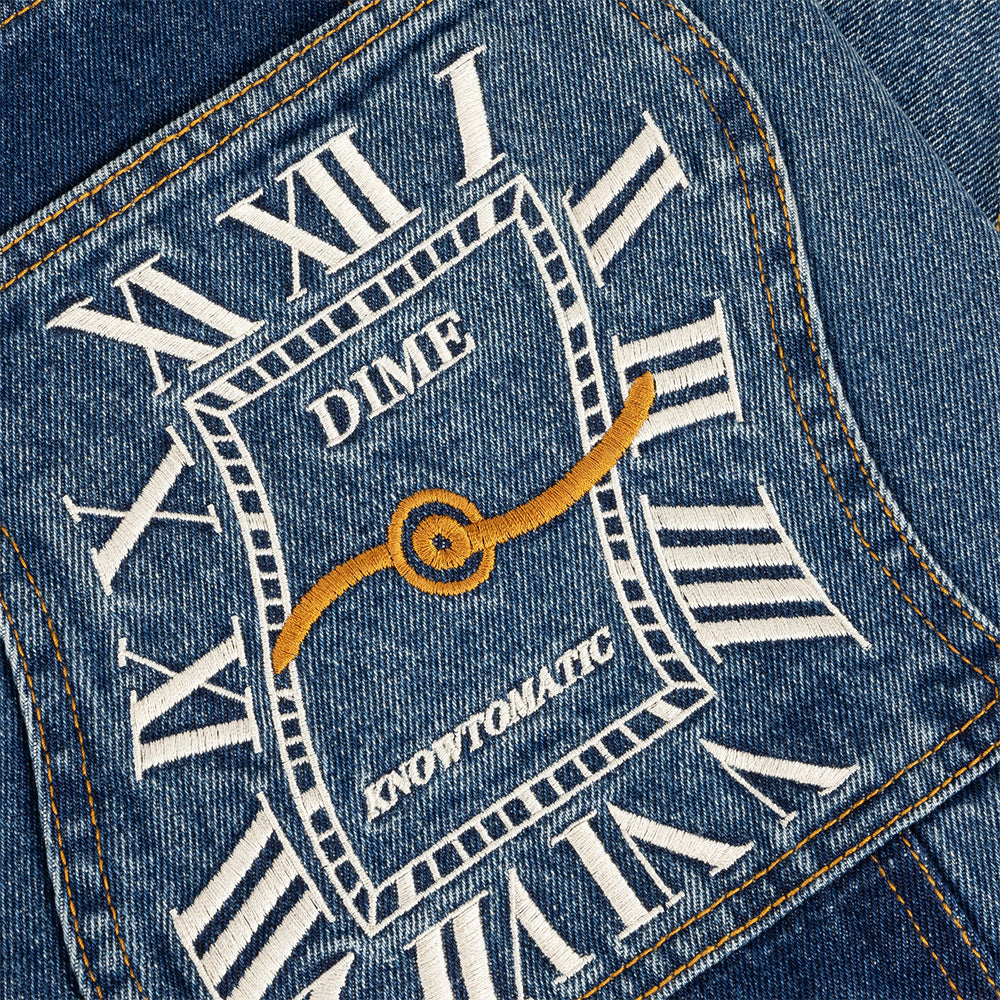 Dime MTL Baggy Denim Pants Knowtomatic Blue