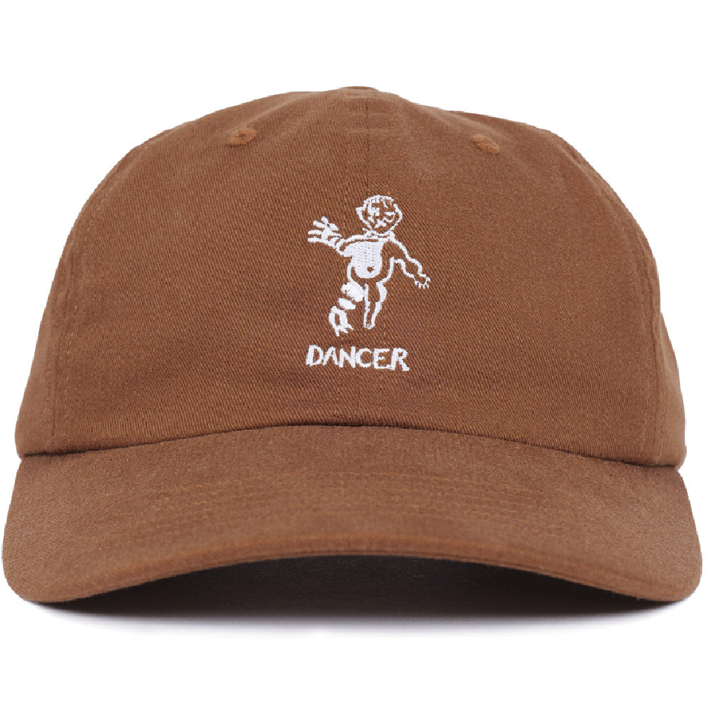 Dancer OG Logo Dad Cap Camel/White