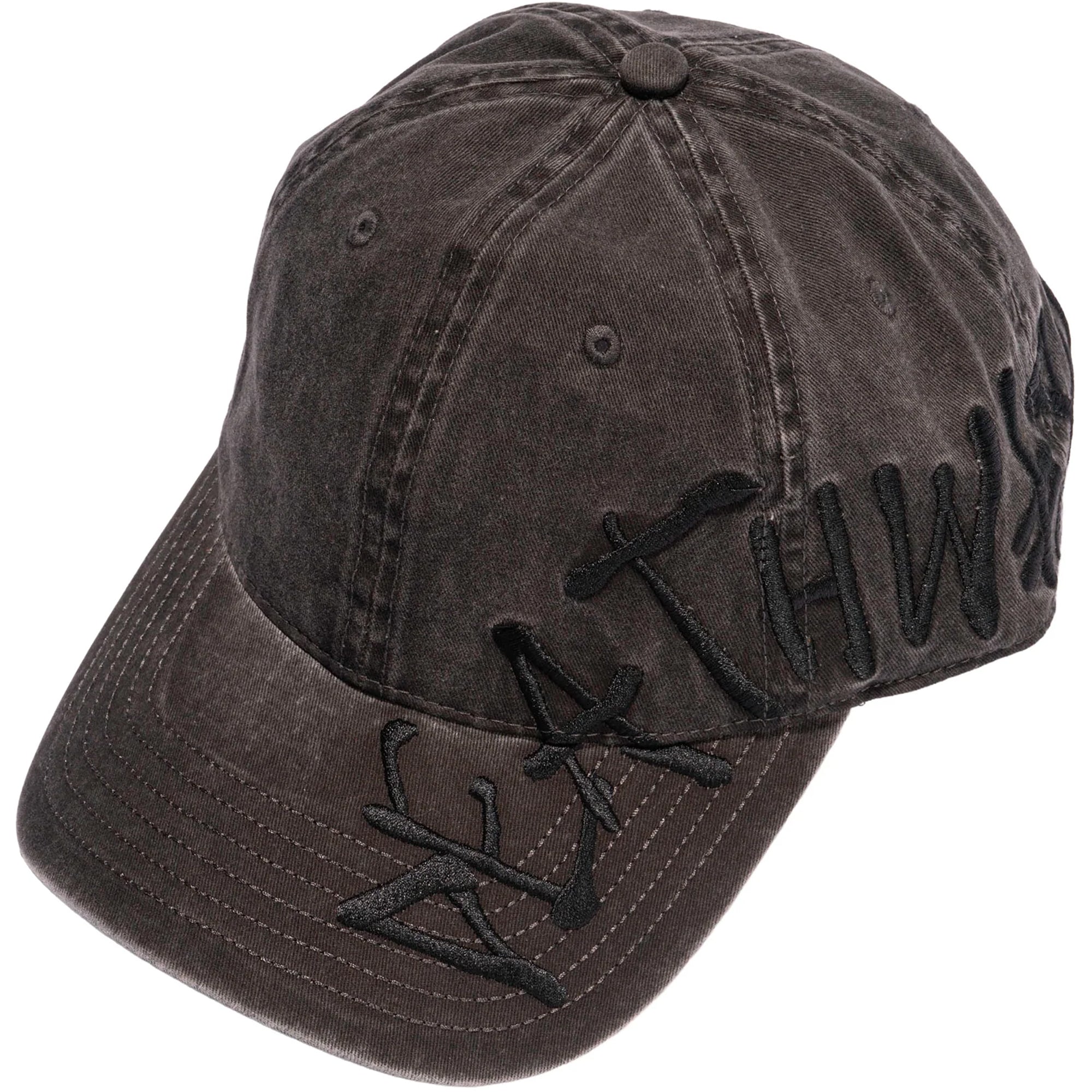 Deathwish Framework Dad Hat Washed Black