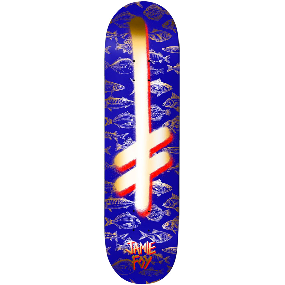 Deathwish Jamie Foy Gang Logo Fishes Deck 8"