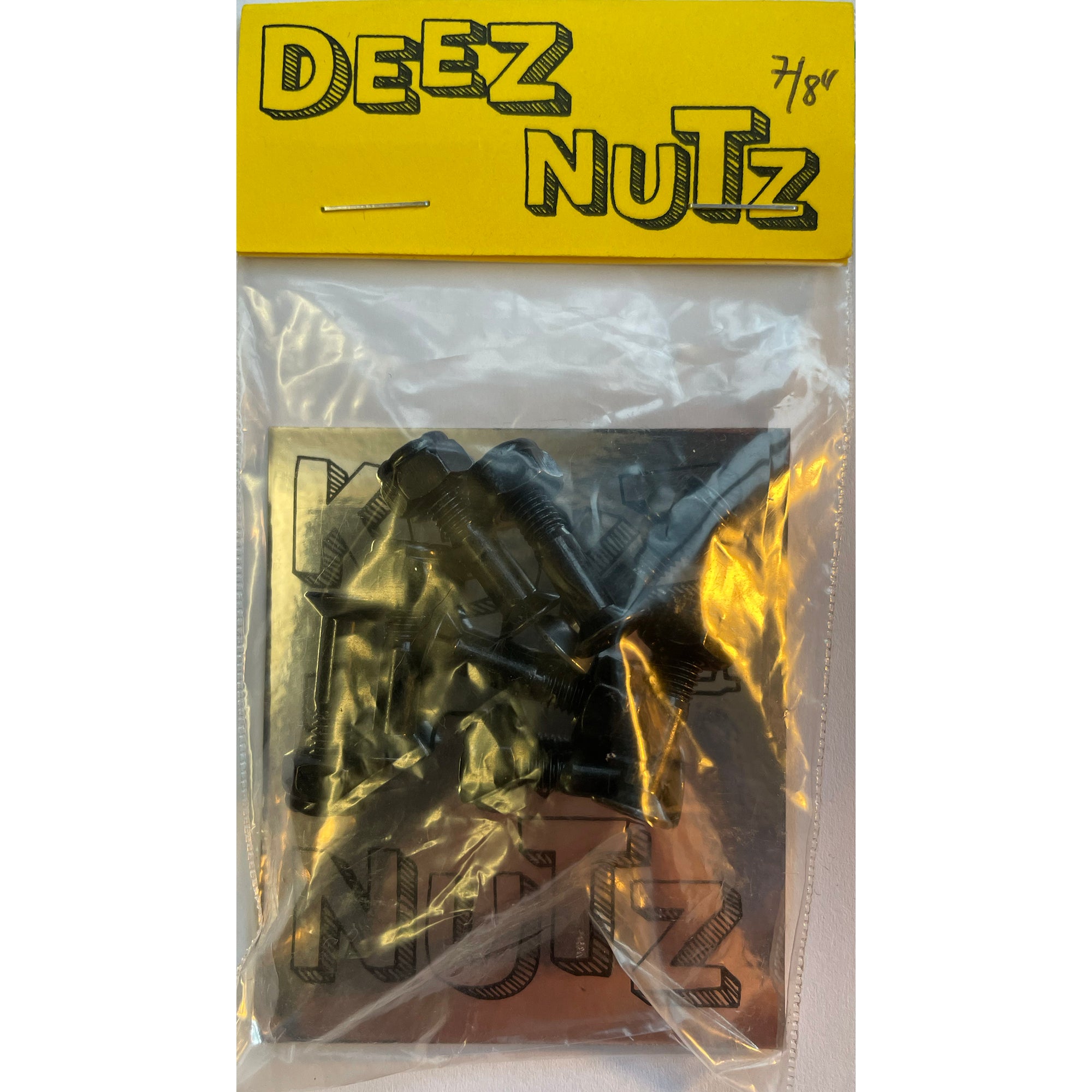 Deez Nutz Keyz Nutz Skateboard Bolts Allen ⅞"