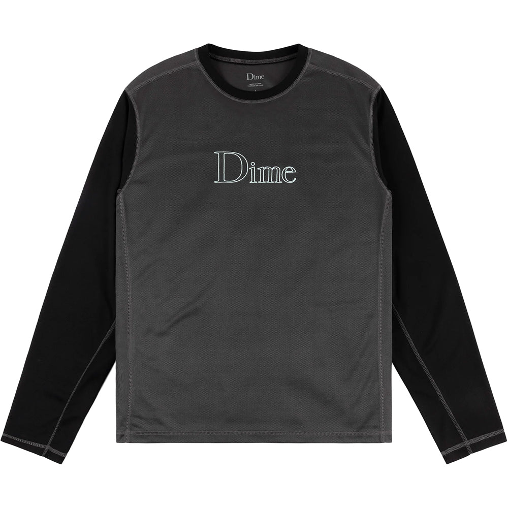 Dime MTL Athletic Long Sleeve Charcoal