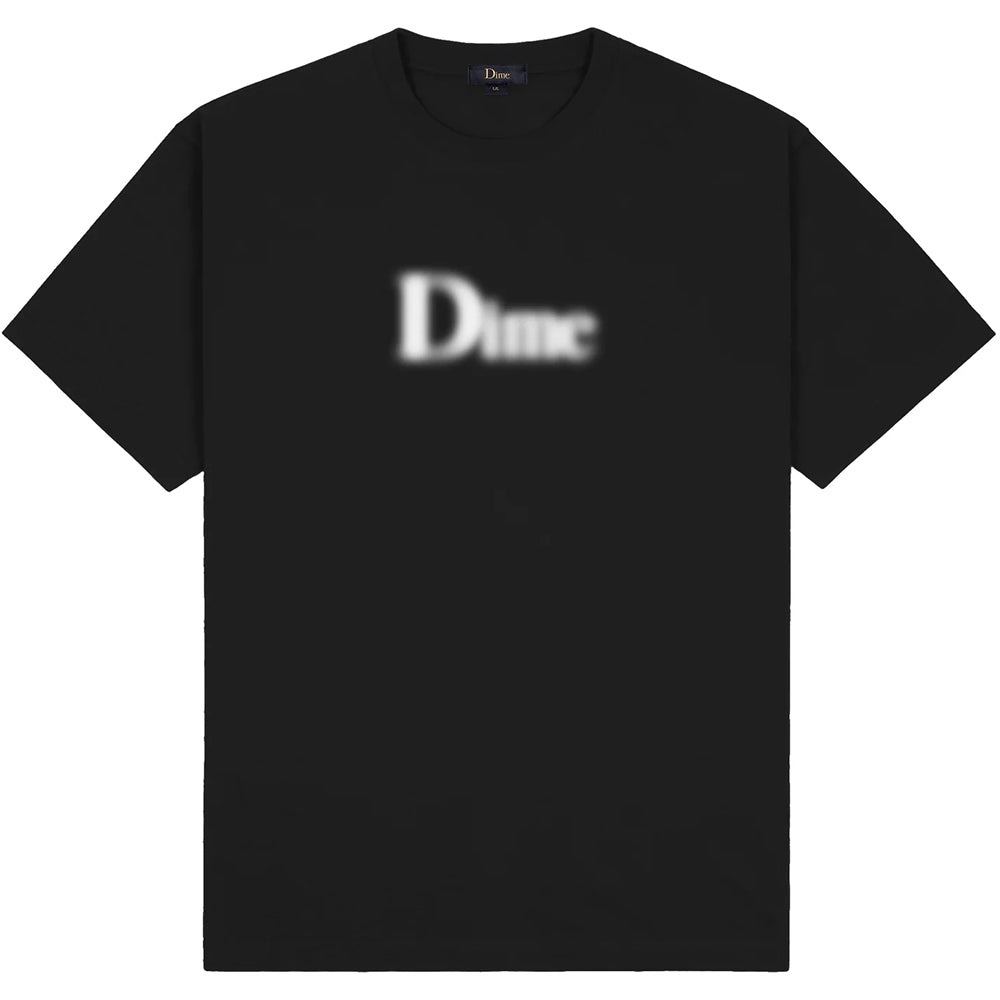 Dime MTL Classic Blurry T Shirt Black
