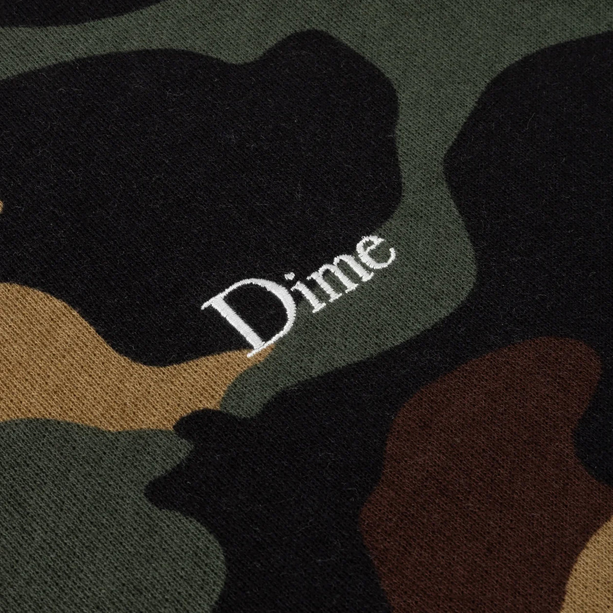 Dime MTL Classic Logo Hoodie Dark Camo