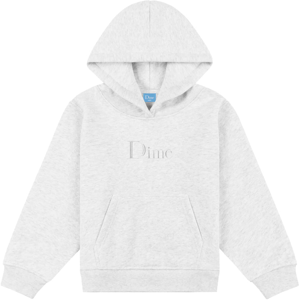 Dime MTL Classic Logo Kids Hoodie Ash