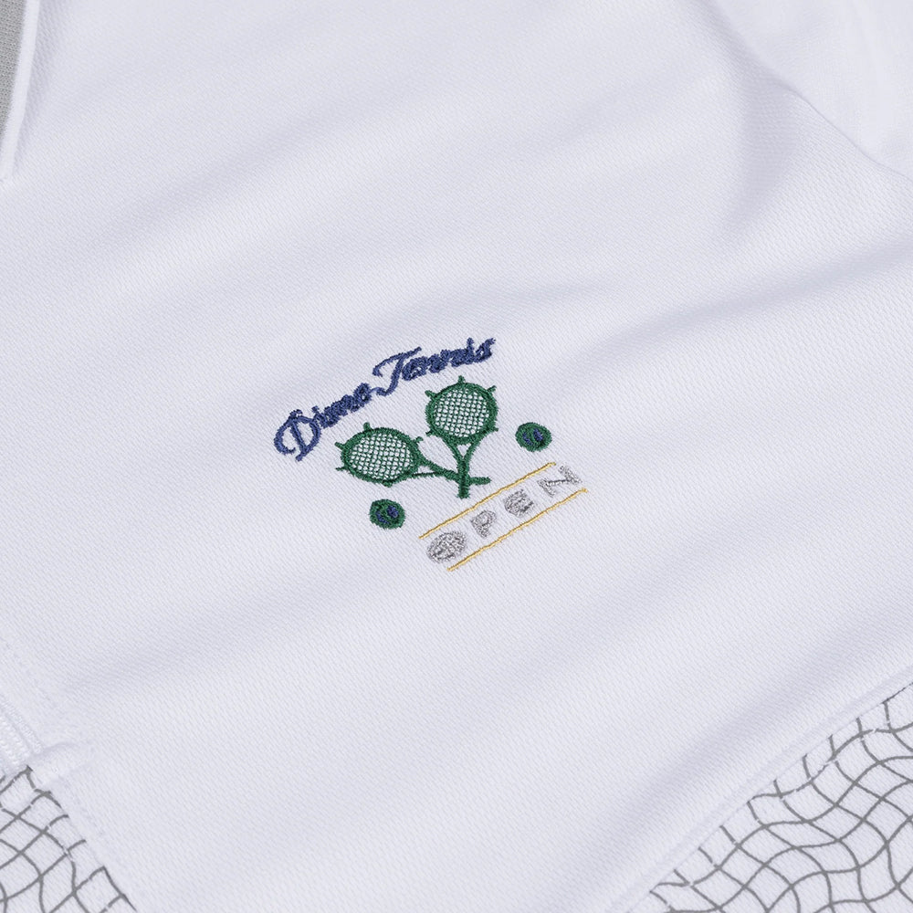Dime MTL Court Polo White