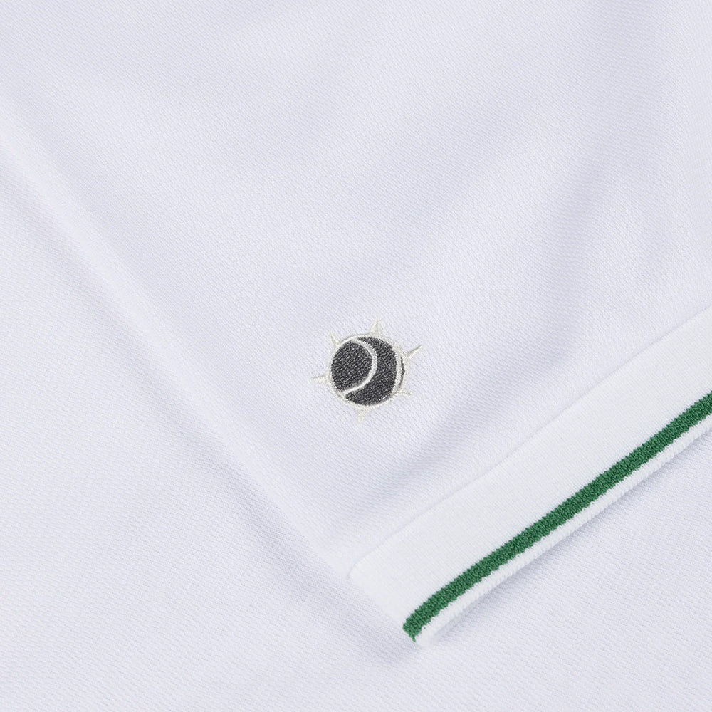 Dime MTL Court Polo White