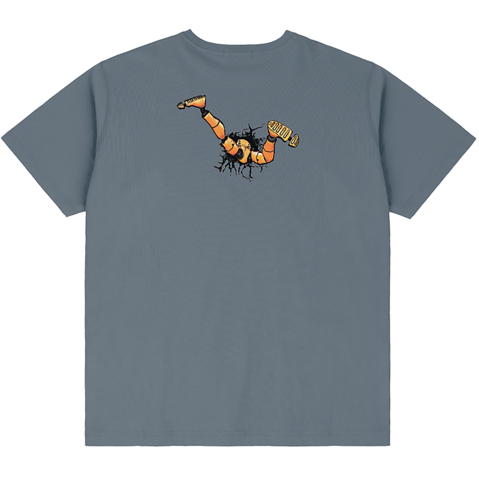 Dime MTL Crashed T-Shirt Granite