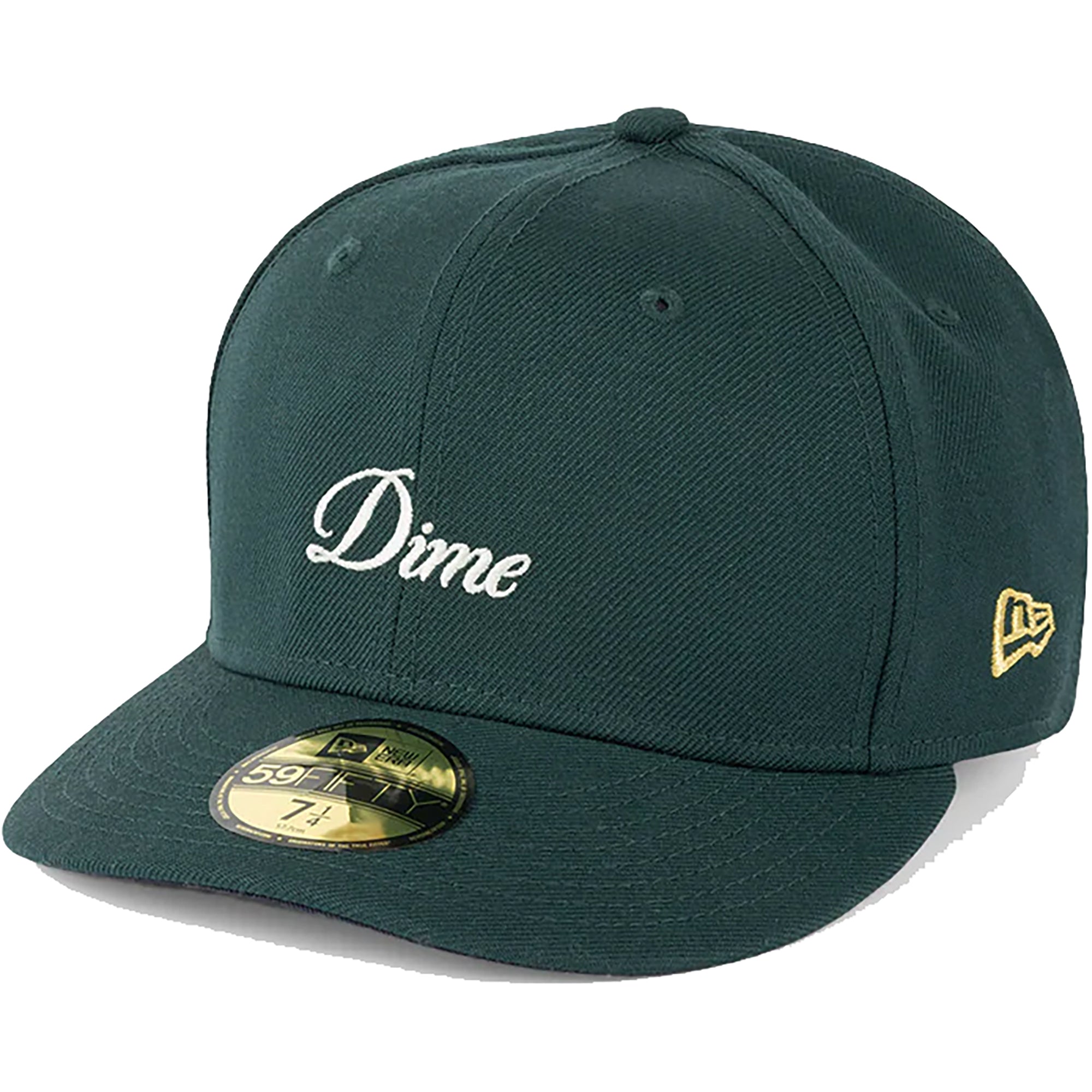 Dime MTL Cursive New Era Cap Evergreen
