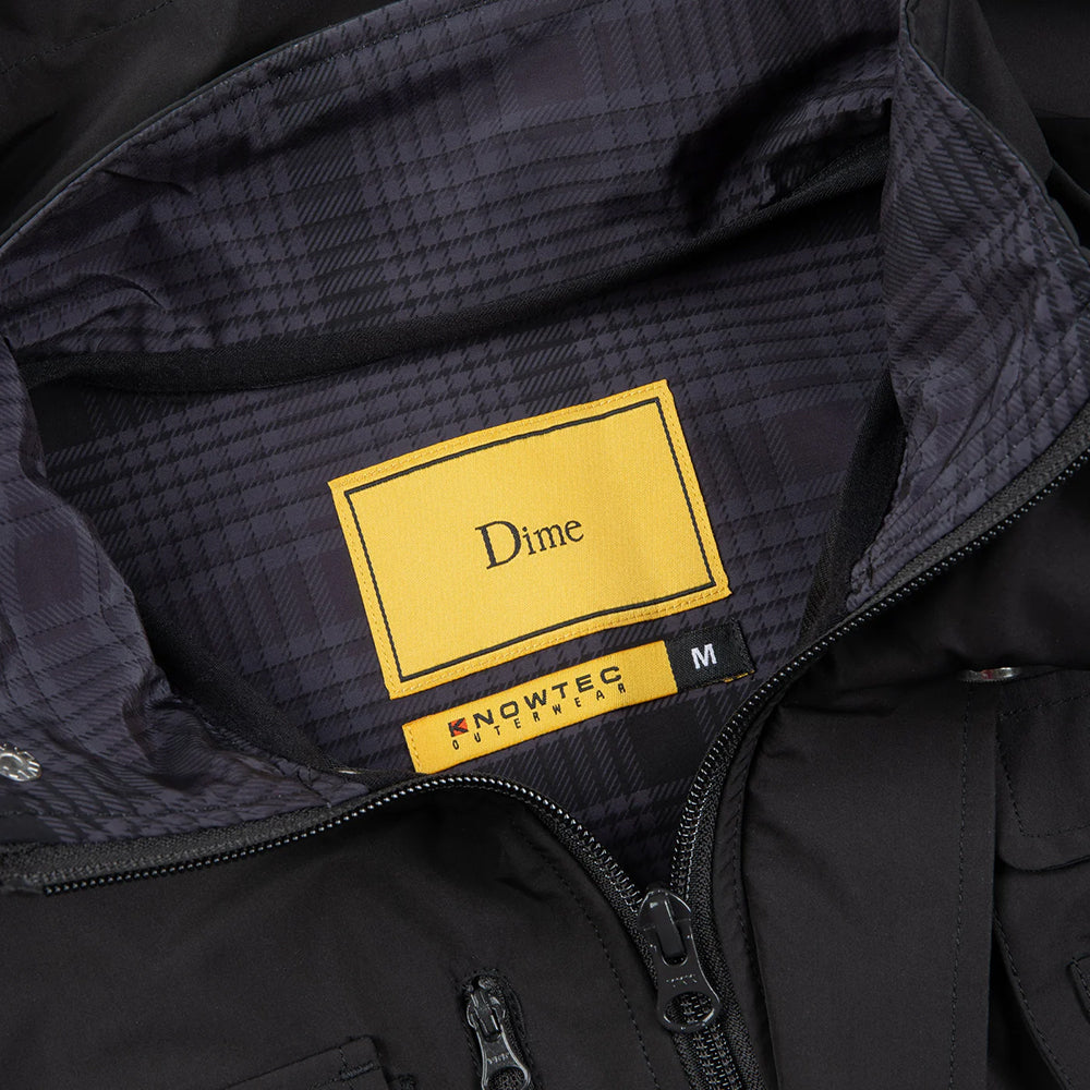 Dime MTL Fishing Zip-off Jacket Black