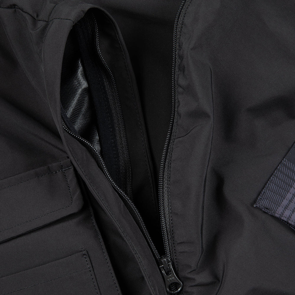 Dime MTL Fishing Zip-off Jacket Black