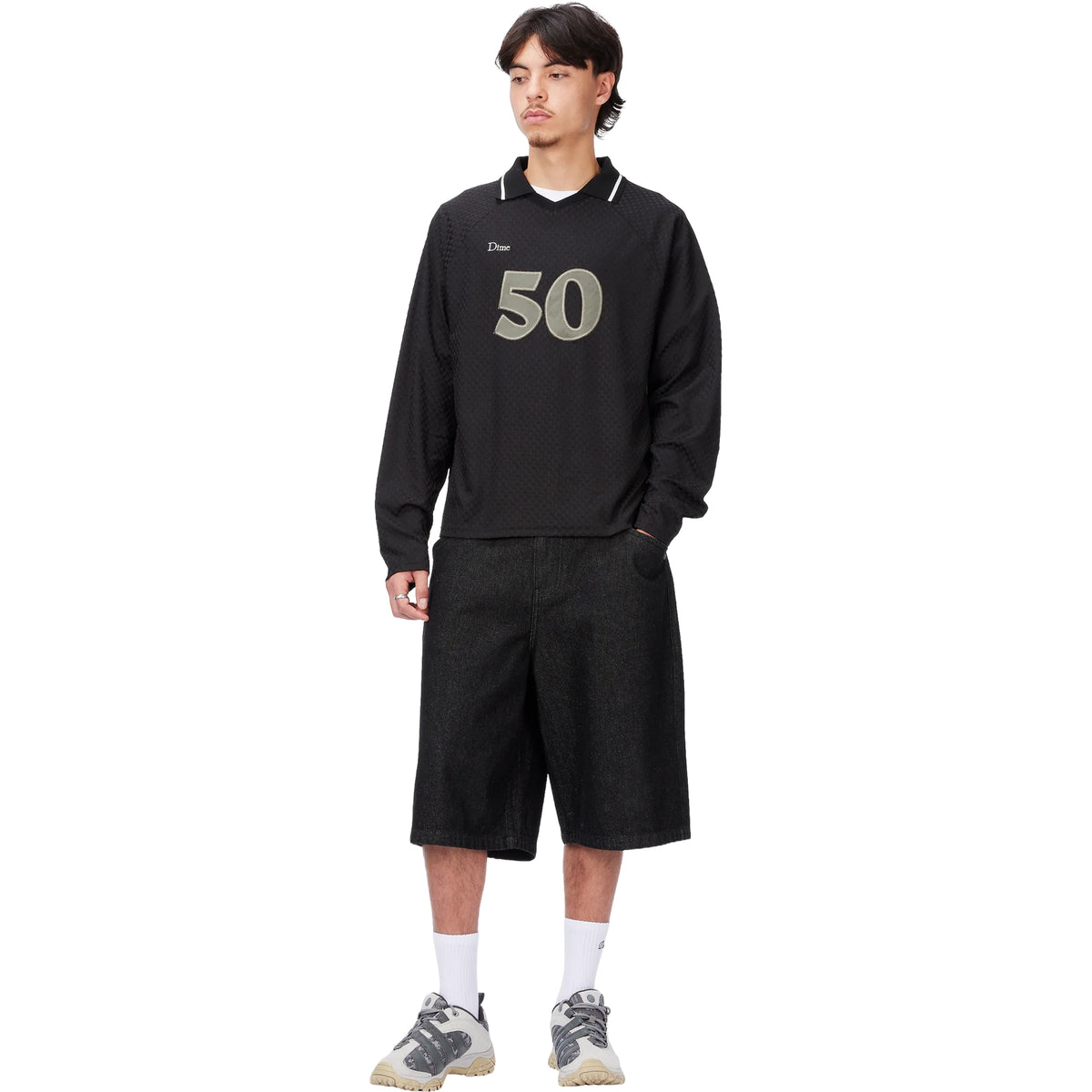 Dime MTL Jacquard 50 Jersey Black