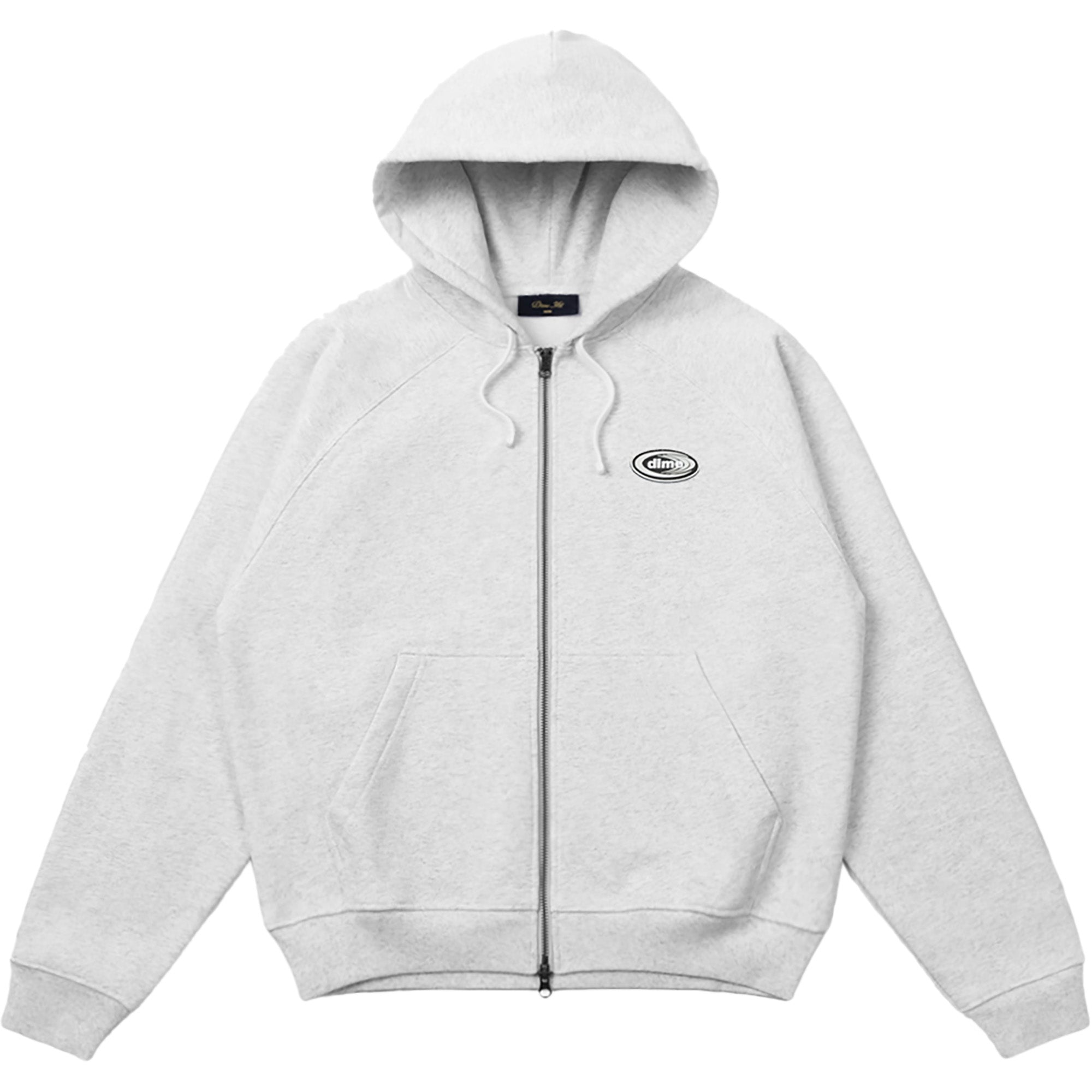 Dime MTL Marathon Zip Hoodie Ash