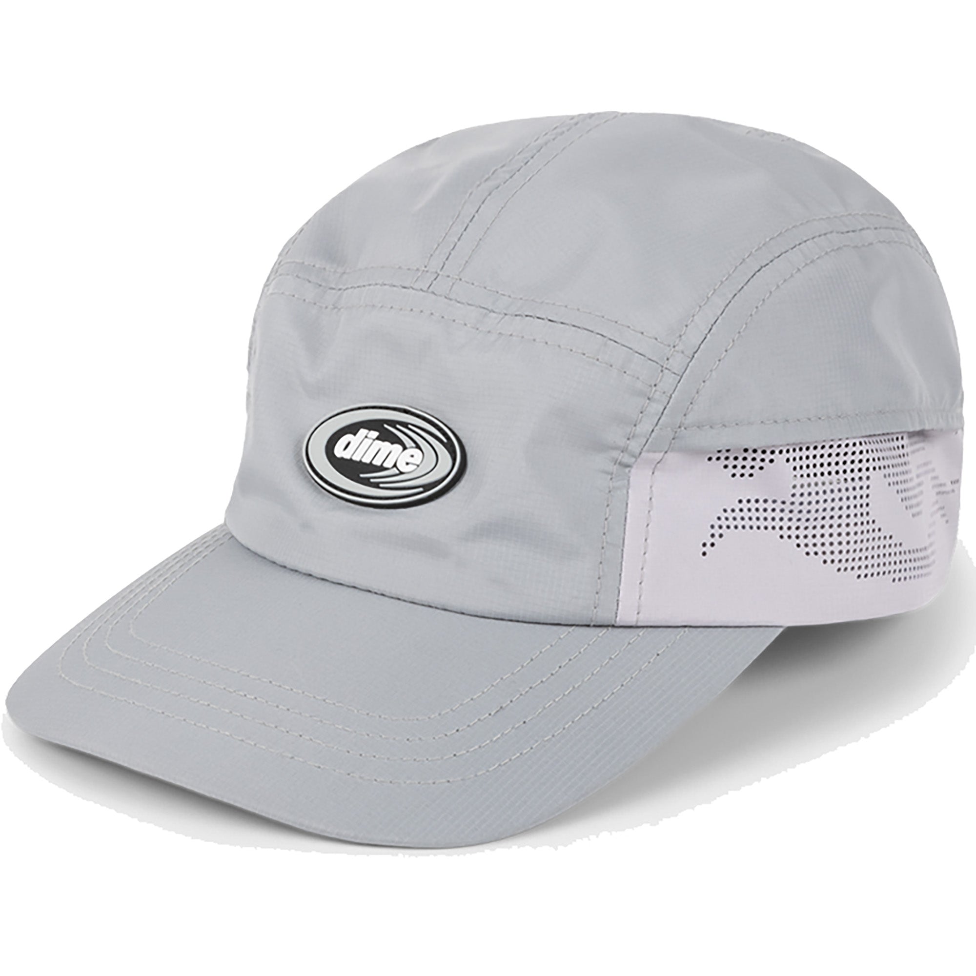 Dime MTL Perforated Tech Cap Gray