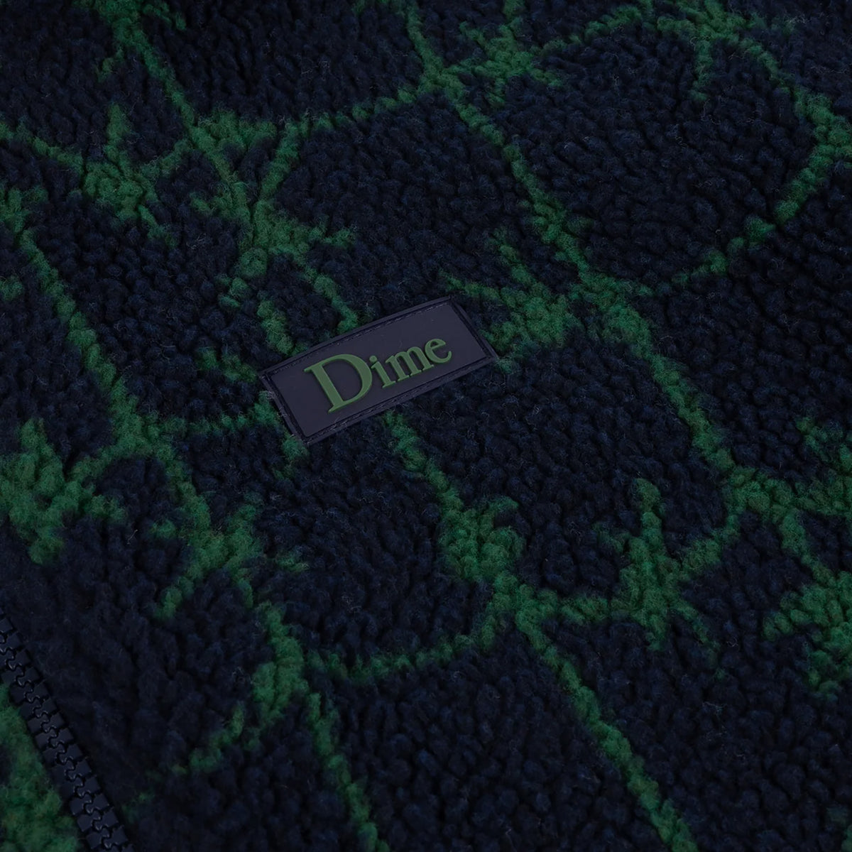 Dime MTL Polar Fleece Sherpa Zip Navy