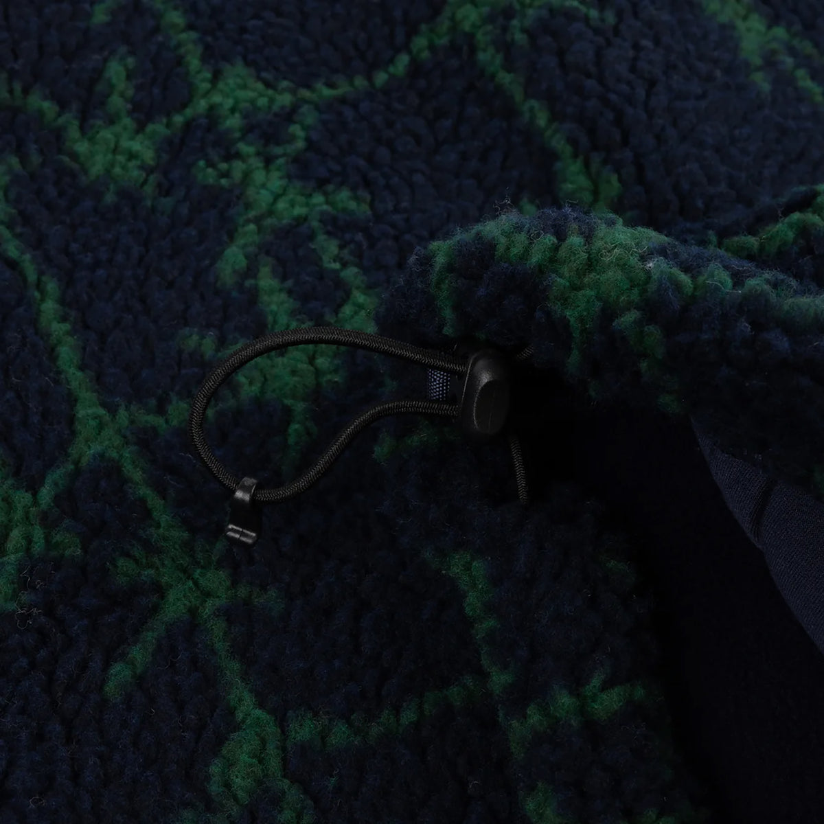 Dime MTL Polar Fleece Sherpa Zip Navy