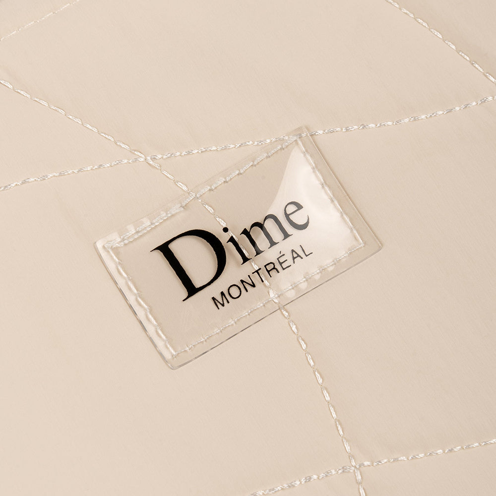 Dime MTL Quilted Tote Bag Tan