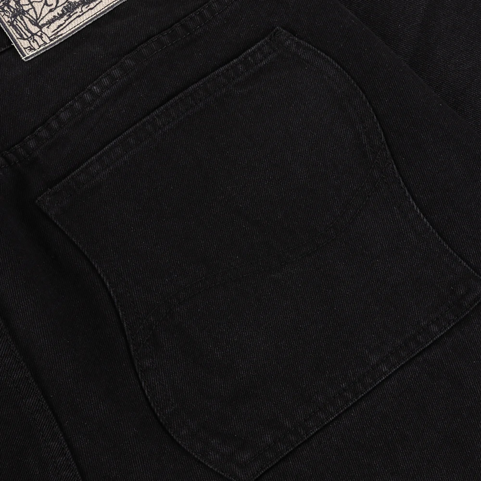 Dime MTL Relaxed Denim Pants Black