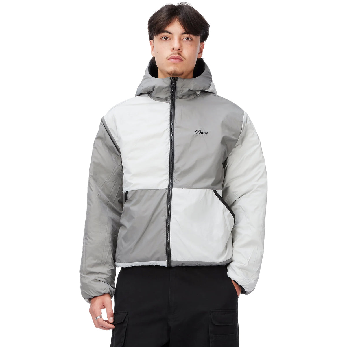 Dime MTL Reversible Insulated Jacket Black