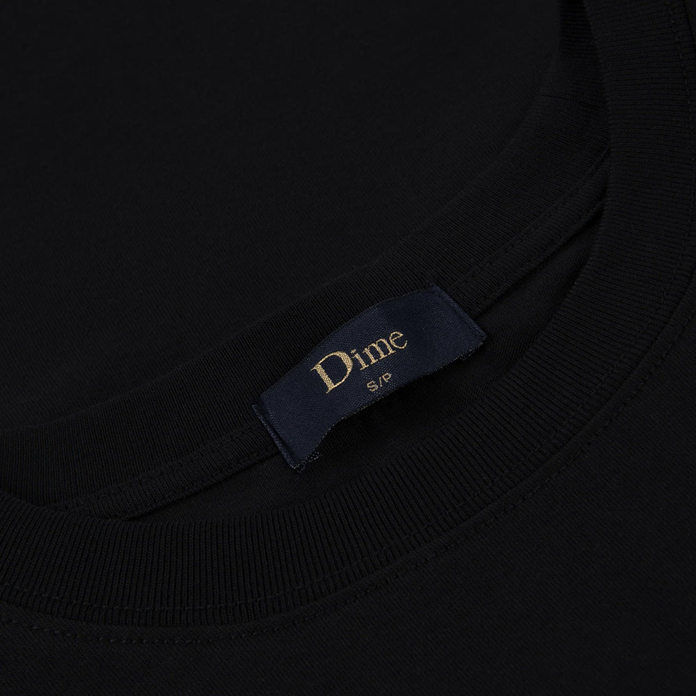Dime MTL Classic Small Logo T Shirt Black
