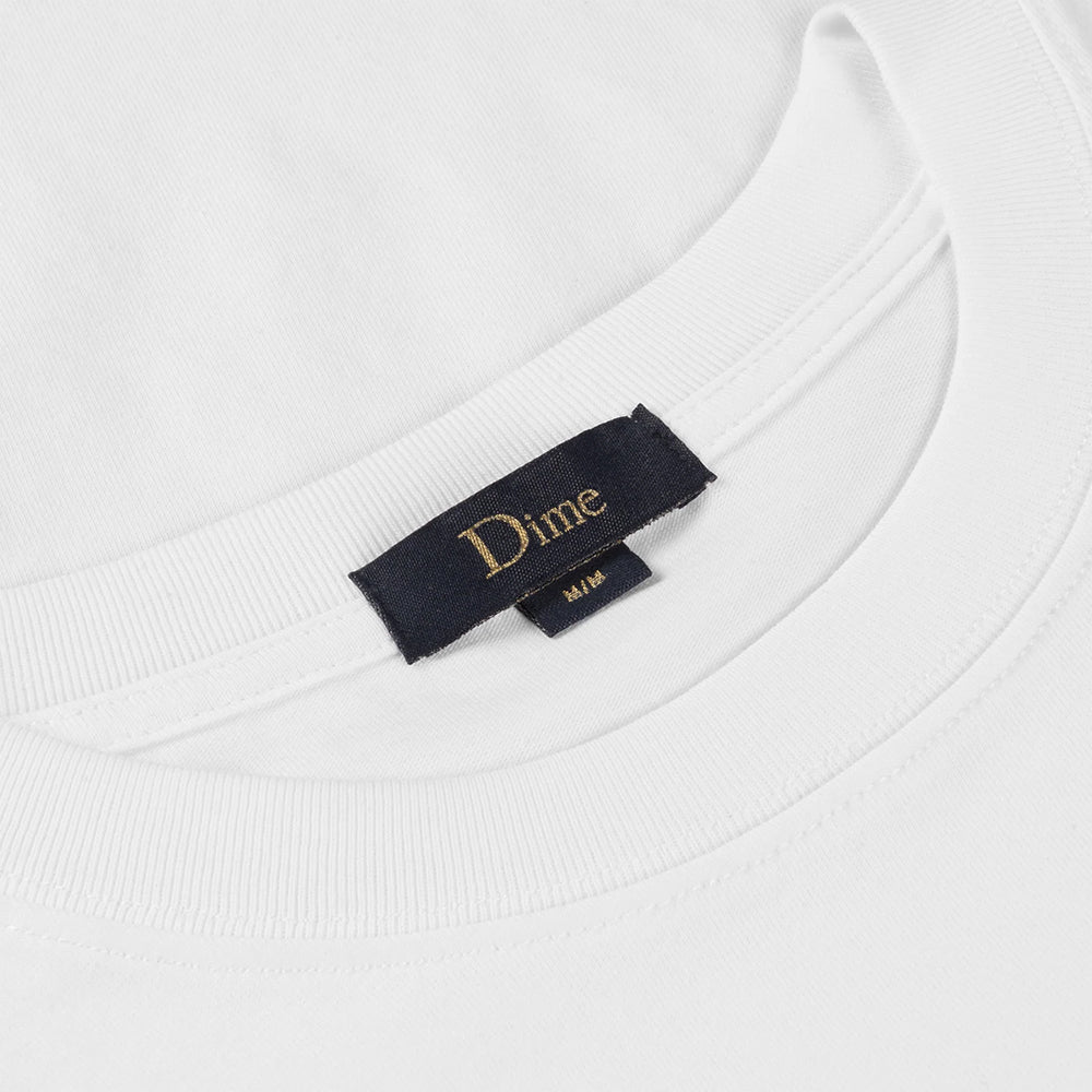 Dime MTL Lock T Shirt White