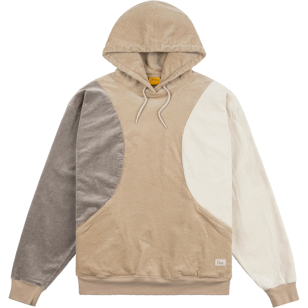 Dime MTL Wave Corduroy Hoodie Beige