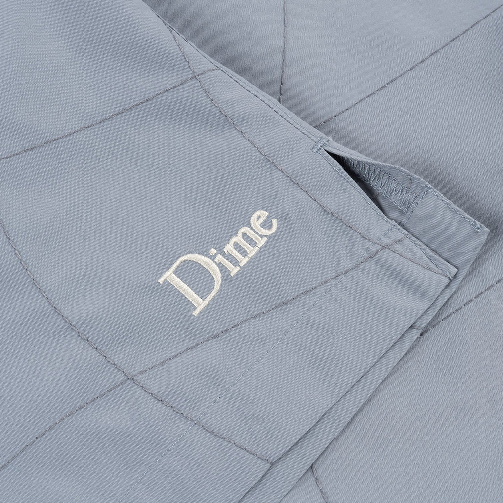 Dime MTL Wave Quilted Shorts Cloud Blue
