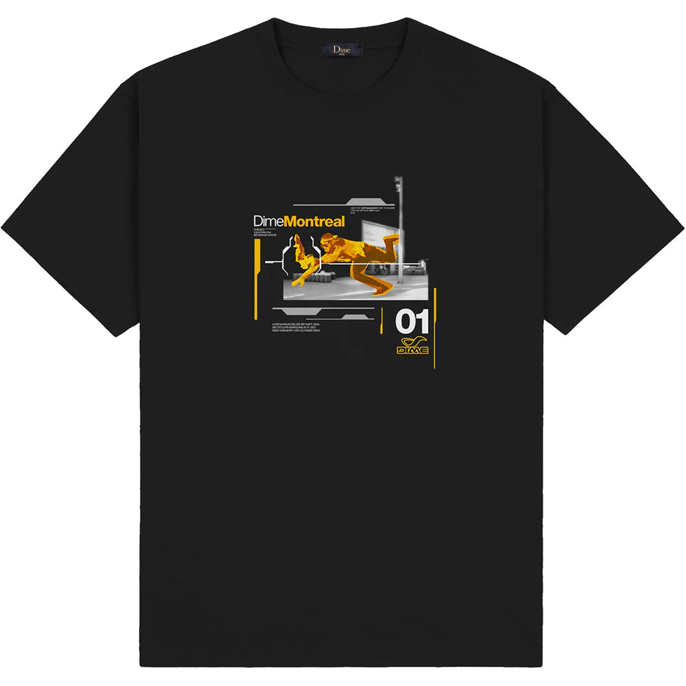 Dime MTL One Step Beyond T Shirt Black