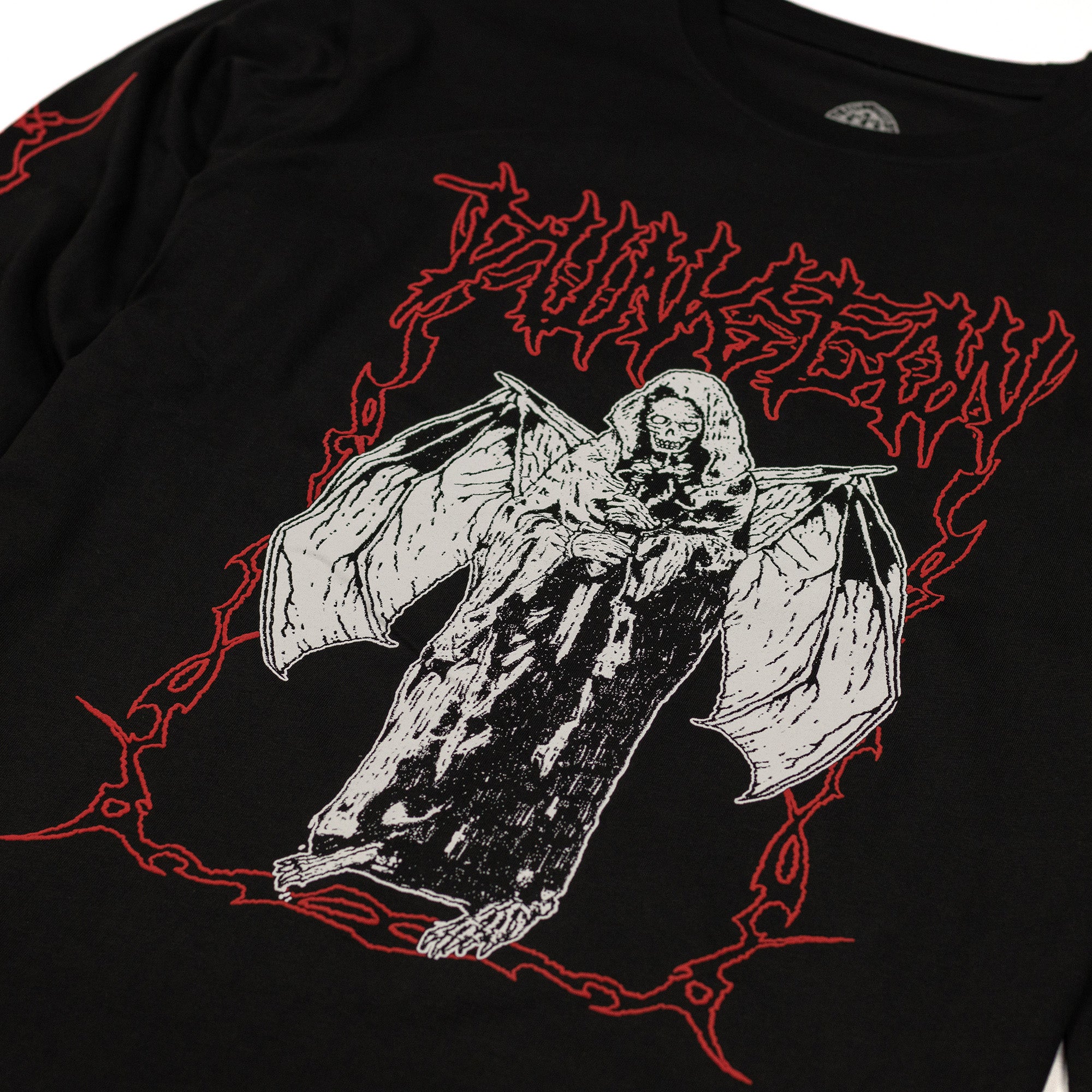 Dungeon Gateway Darkened Wings Long Sleeve Tee Black