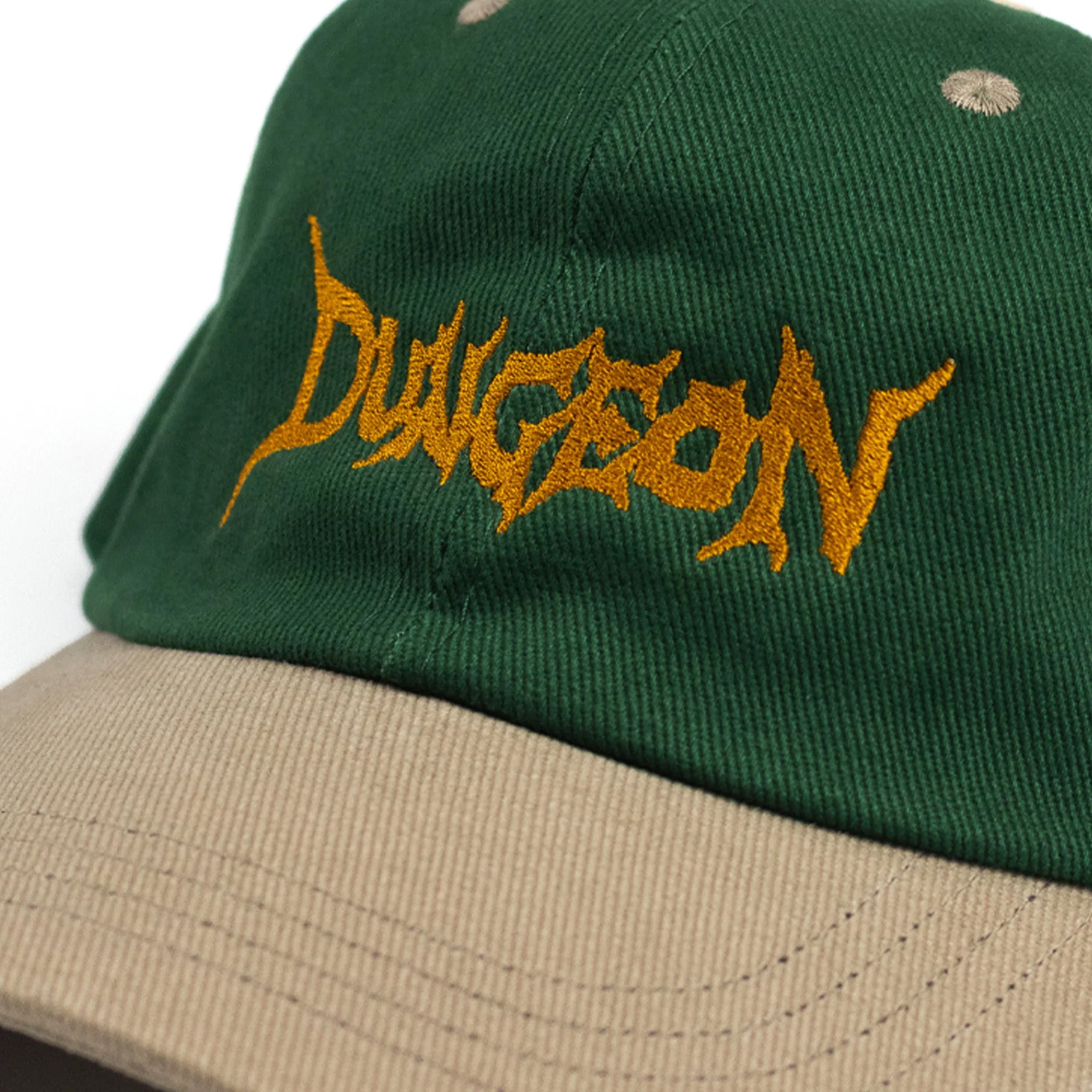 Dungeon Gateway Scawl Brushed Canvas Cap Green/Taupe/Copper