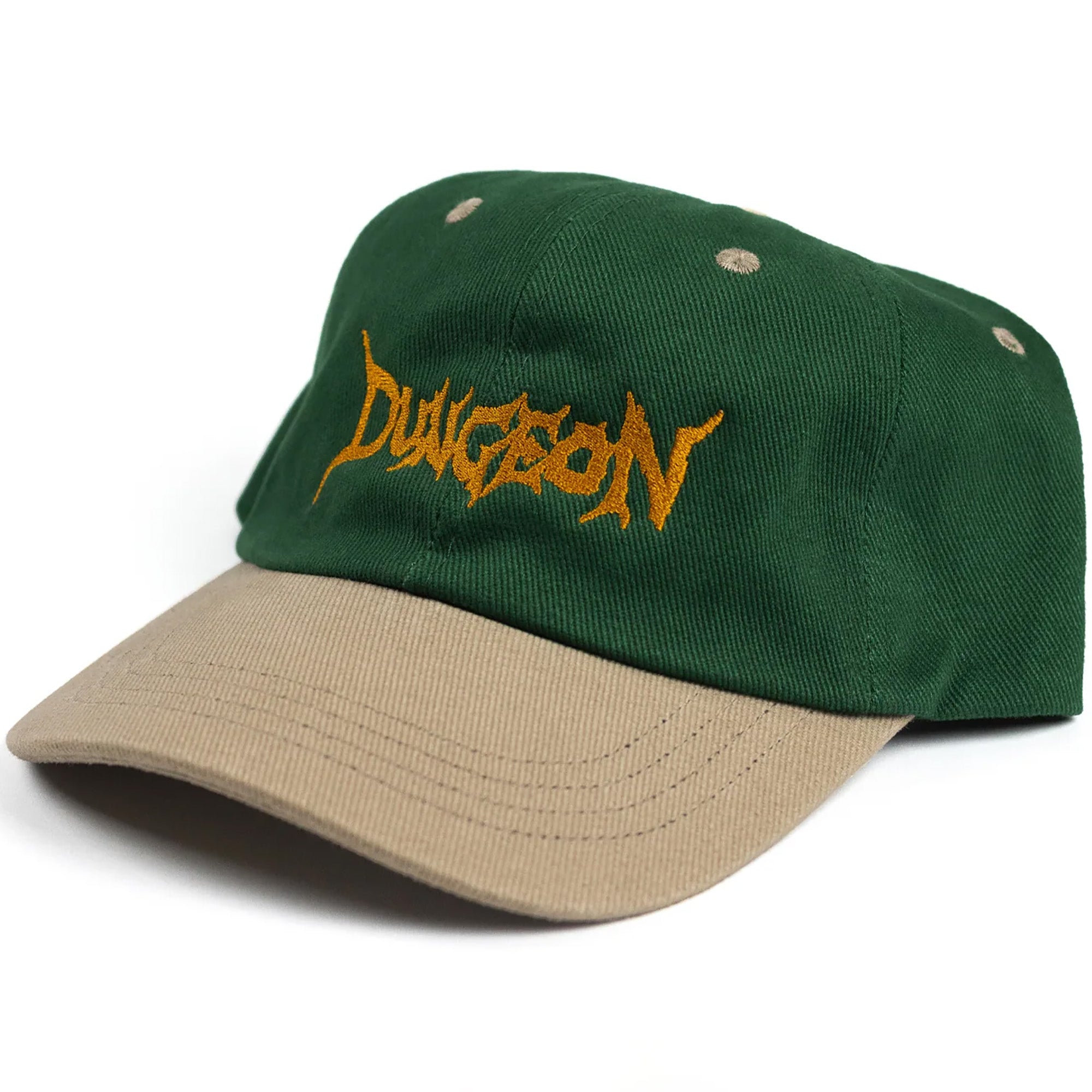 Dungeon Gateway Scawl Brushed Canvas Cap Green/Taupe/Copper