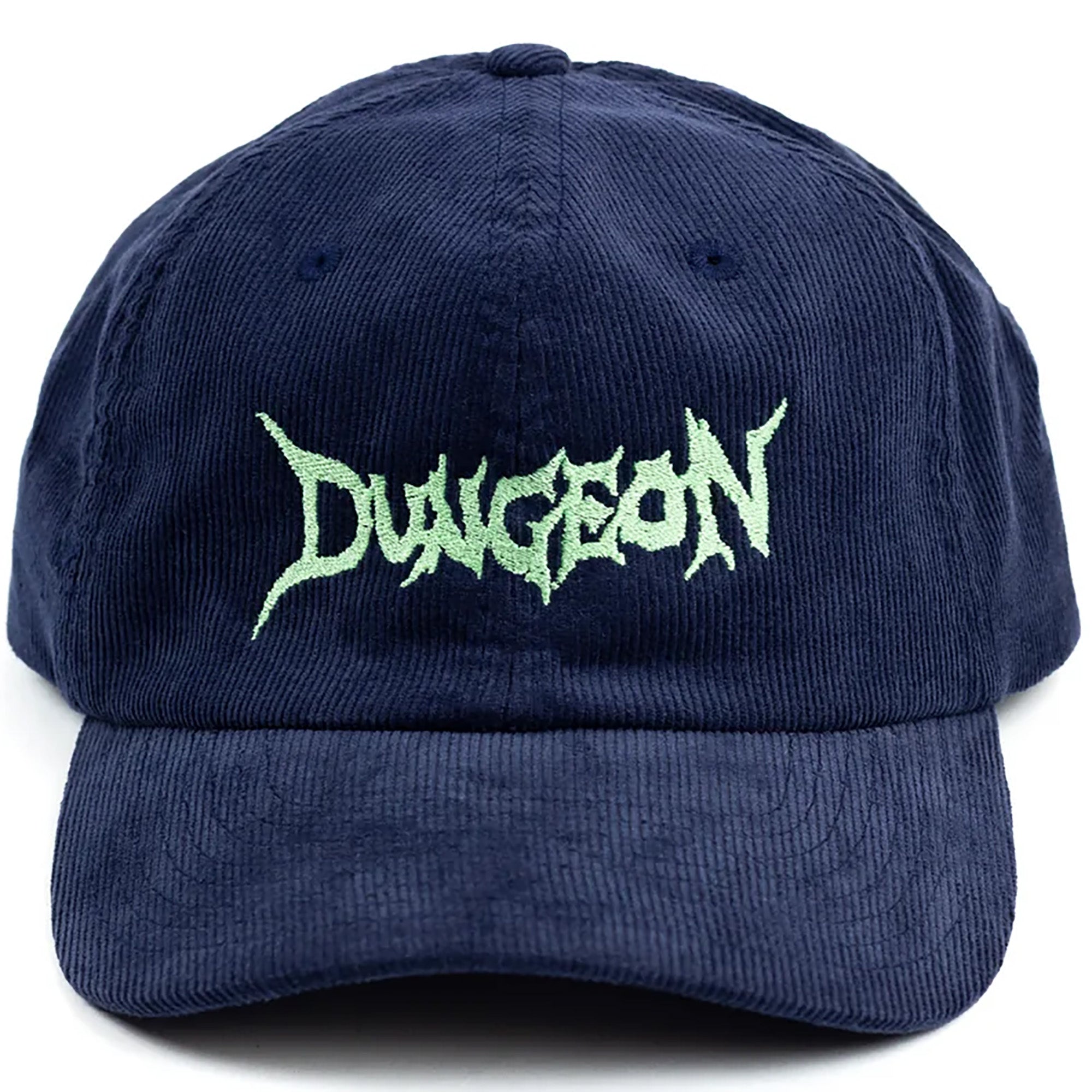 Dungeon Gateway Scrawl Cord Cap Navy/Electric Green