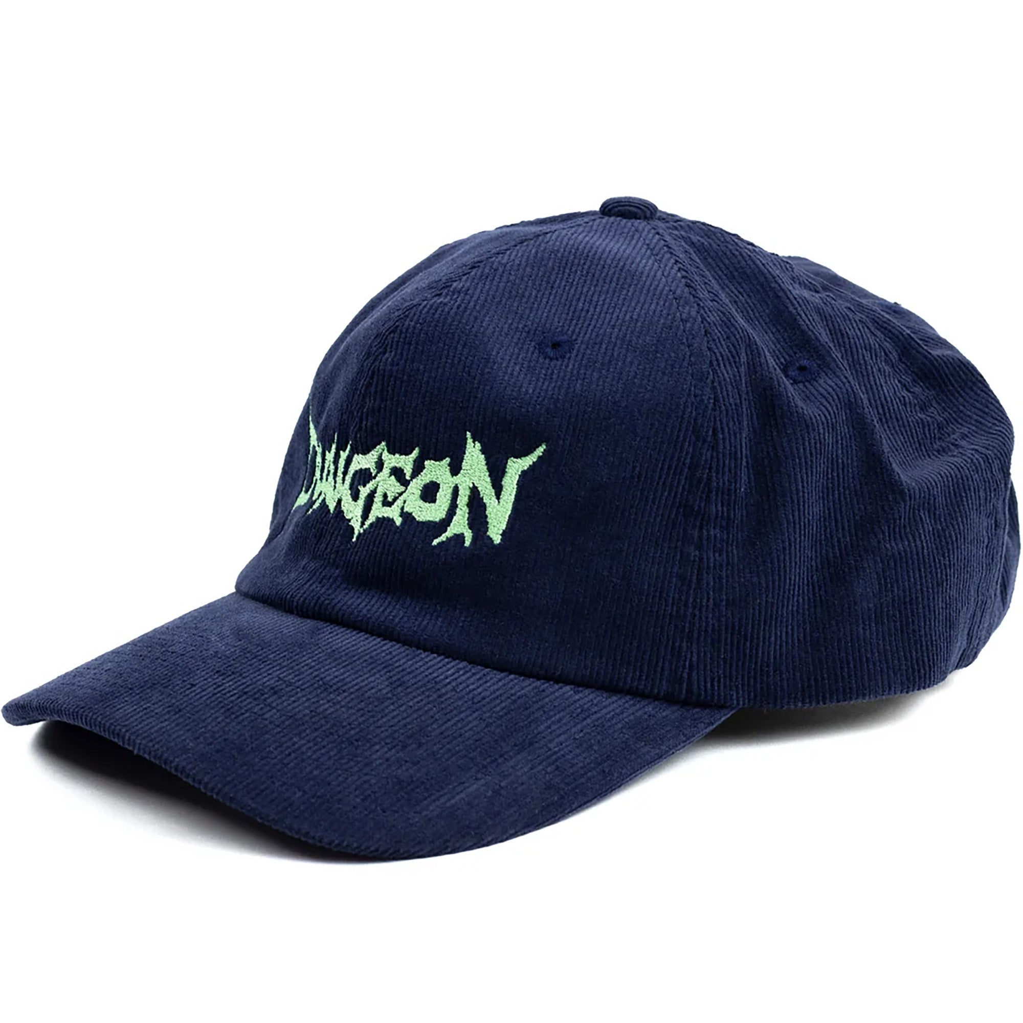 Dungeon Gateway Scrawl Cord Cap Navy/Electric Green
