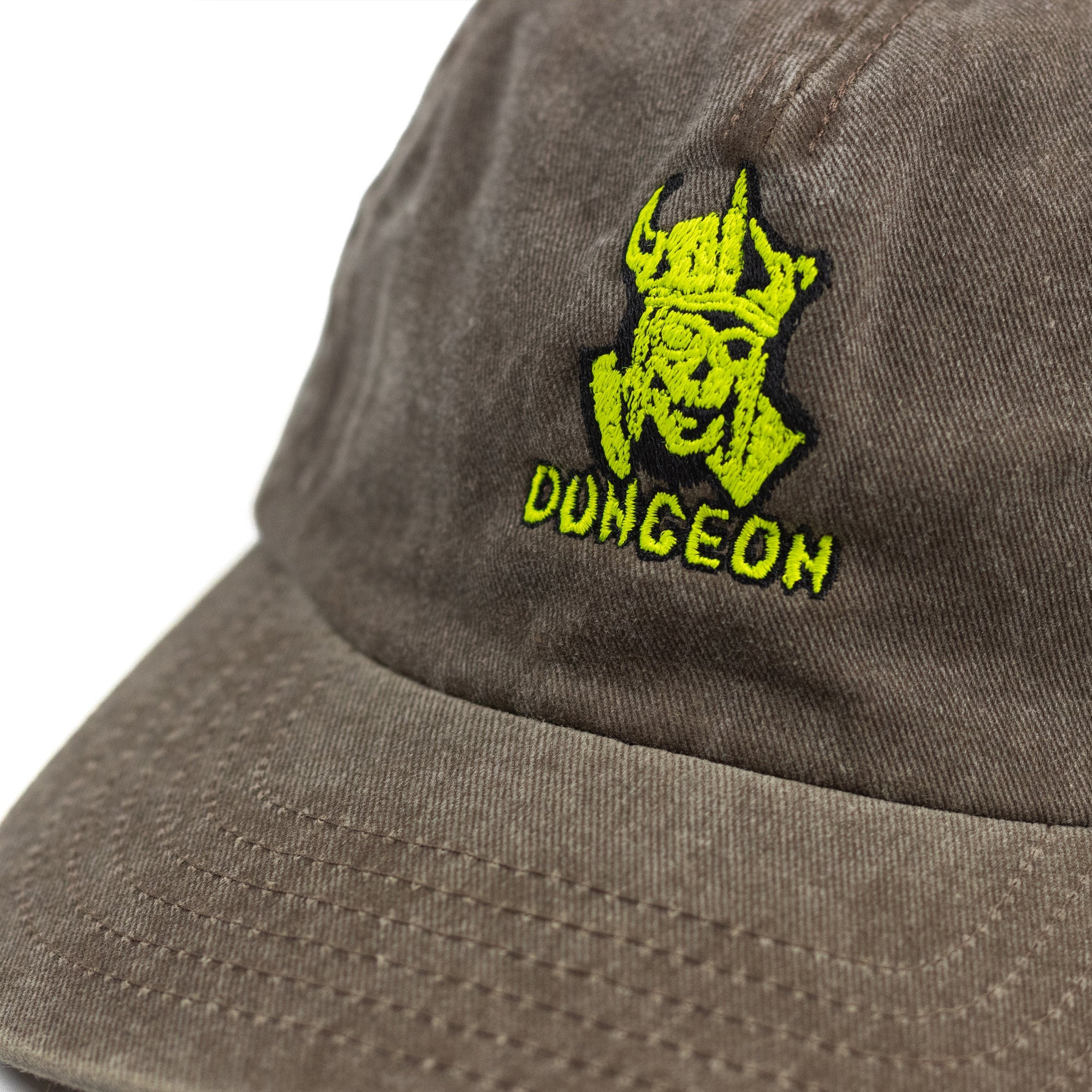Dungeon Gateway Riddle Master Cap Vintage Brown