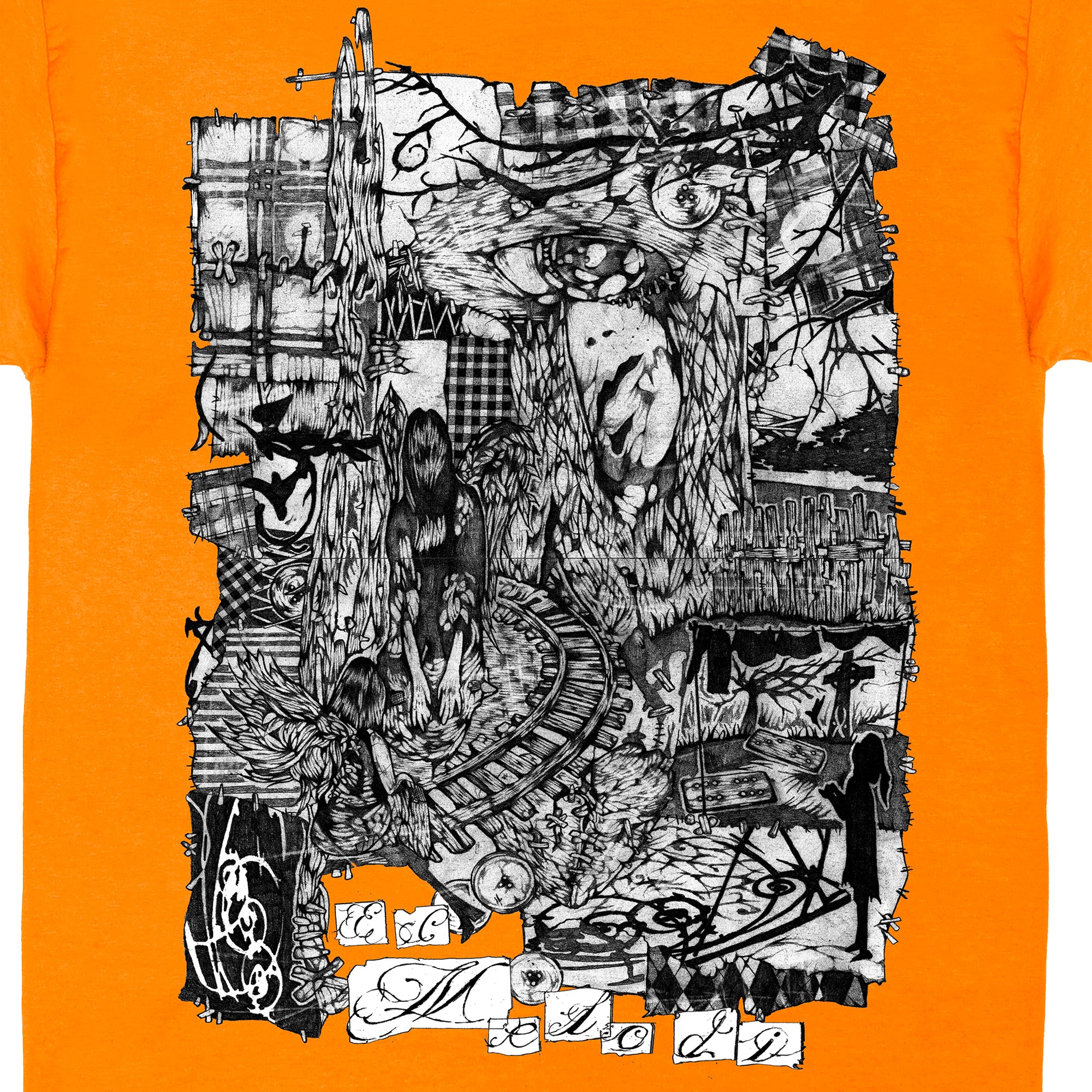 EC Melodi Railroad Tee Orange