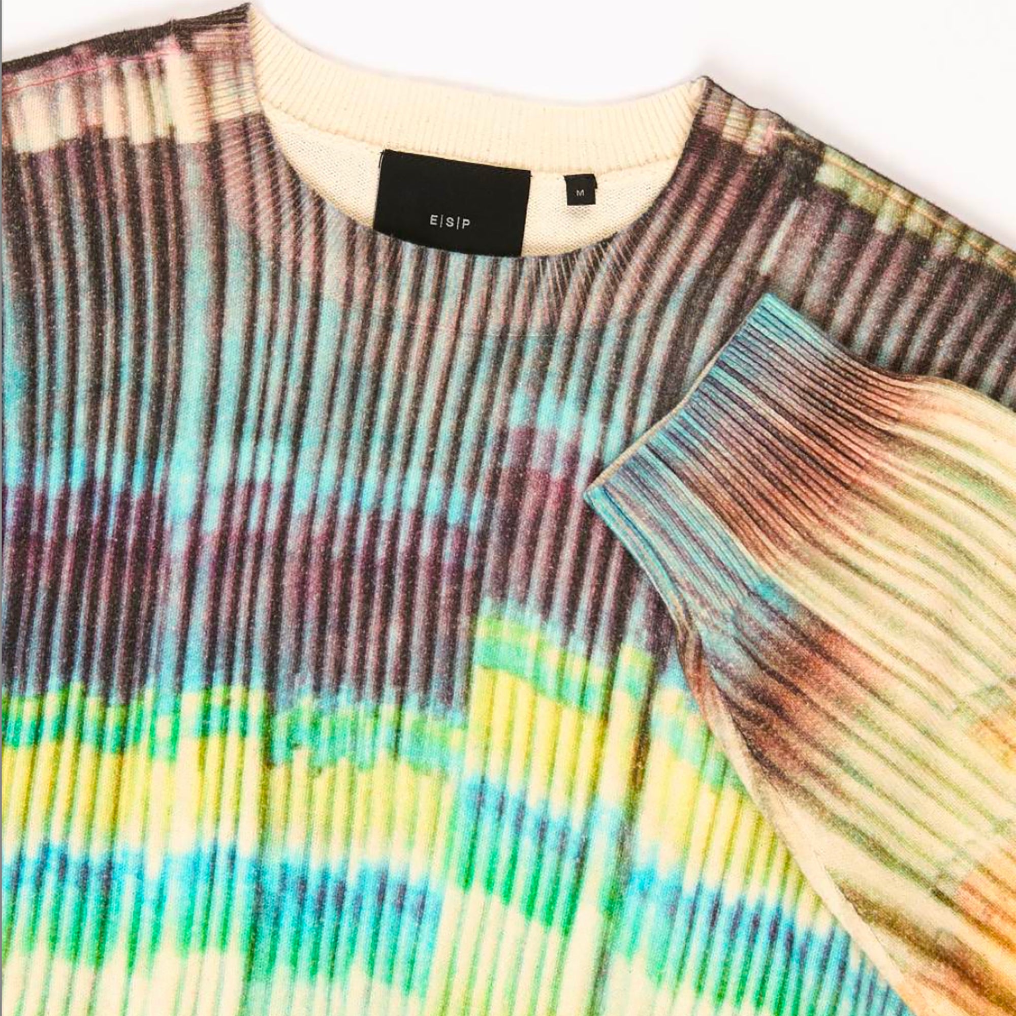 Element ESP Daily News Crew Neck Sweater Antique White