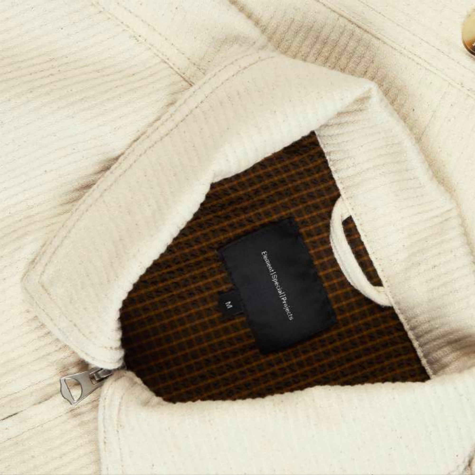 Element ESP Work Jacket Seersucker Natural