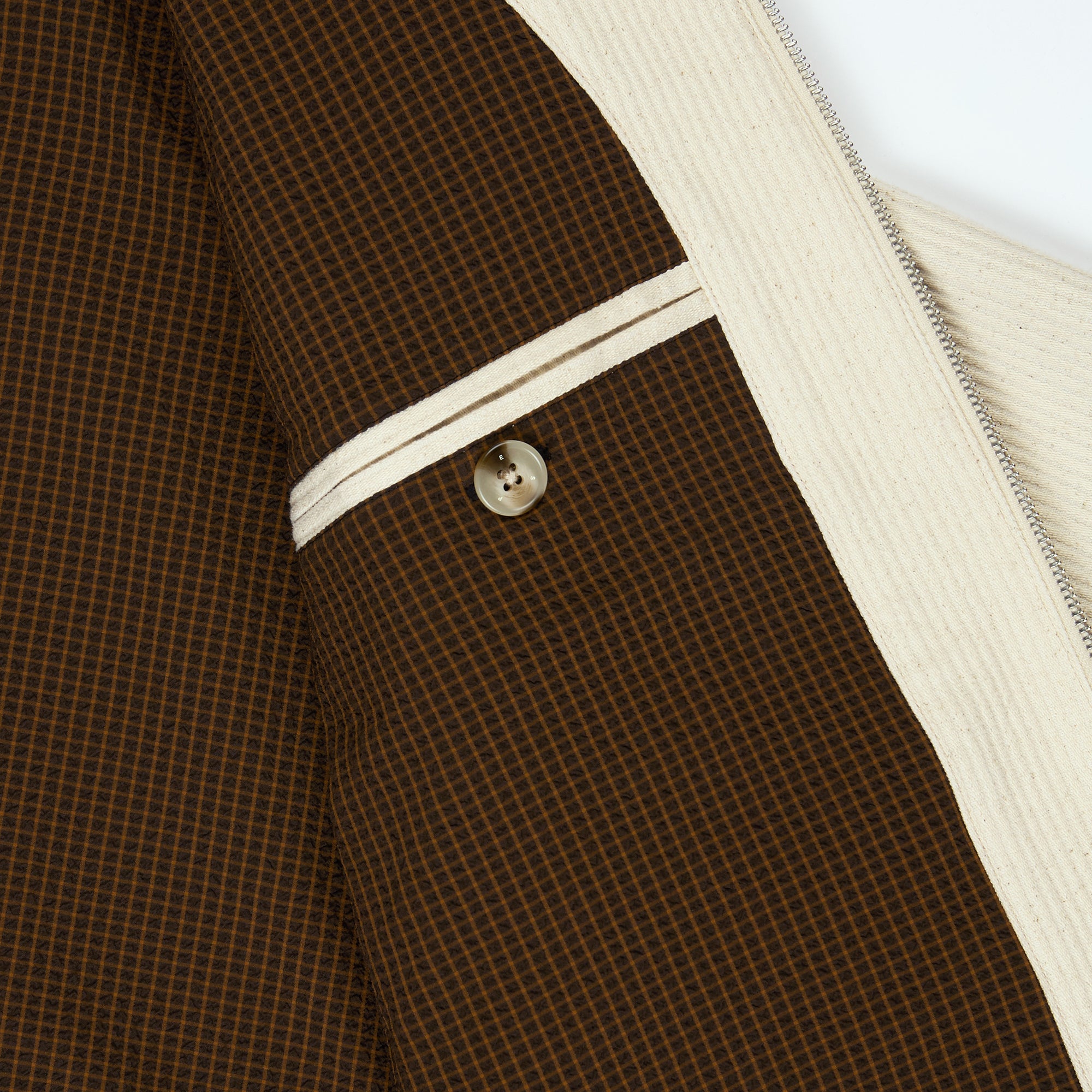 Element ESP Work Jacket Seersucker Natural