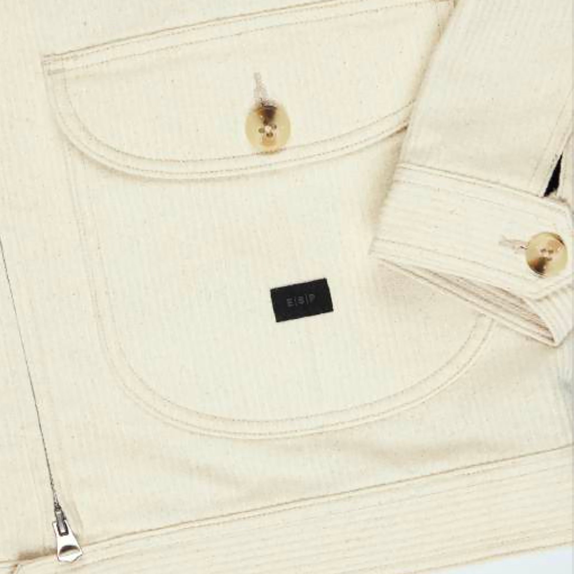 Element ESP Work Jacket Seersucker Natural