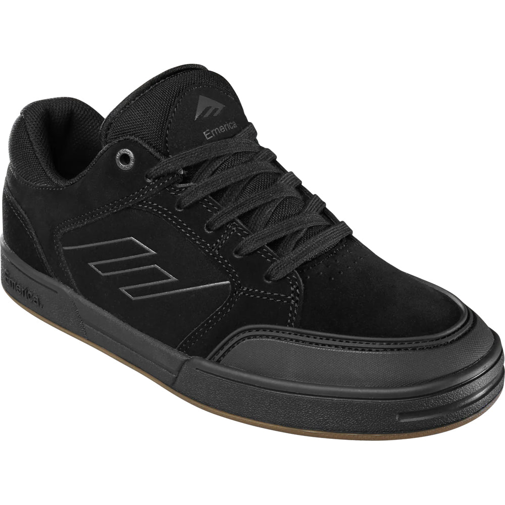 Emerica Heretic Shoes Black/Black