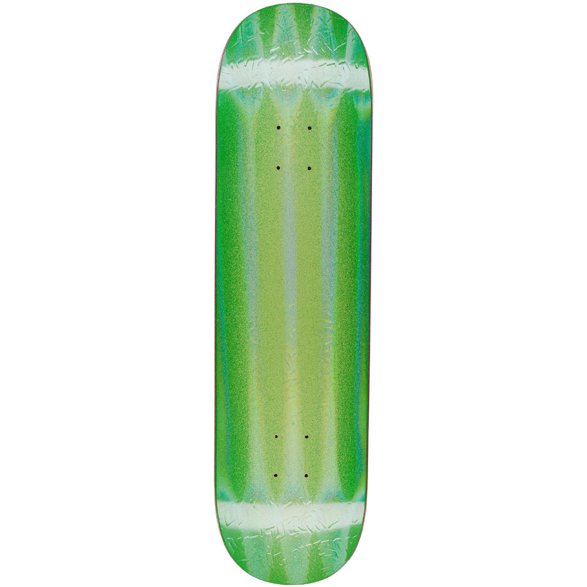 Fucking Awesome Neon Green Stamp Embossed Skateboard Deck 8"