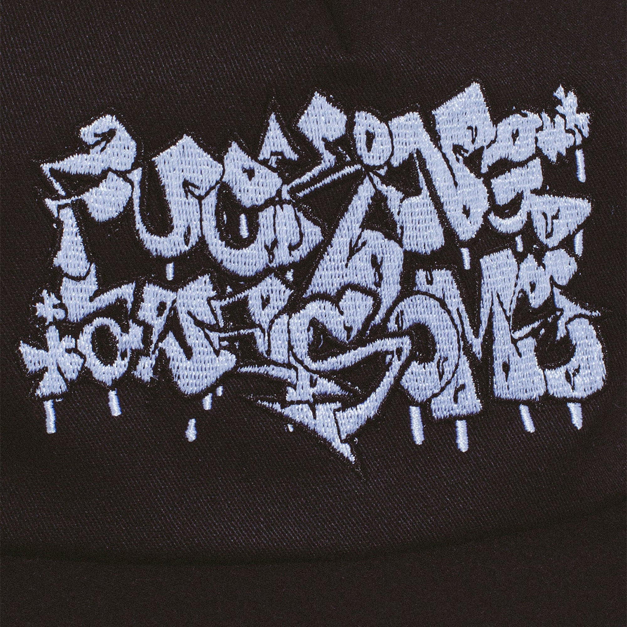 Fucking Awesome Liter 6 Panel Cap Black