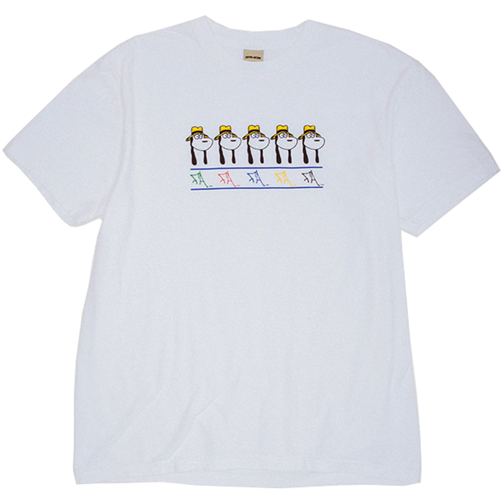 Fucking Awesome Spike Repeat Tee White