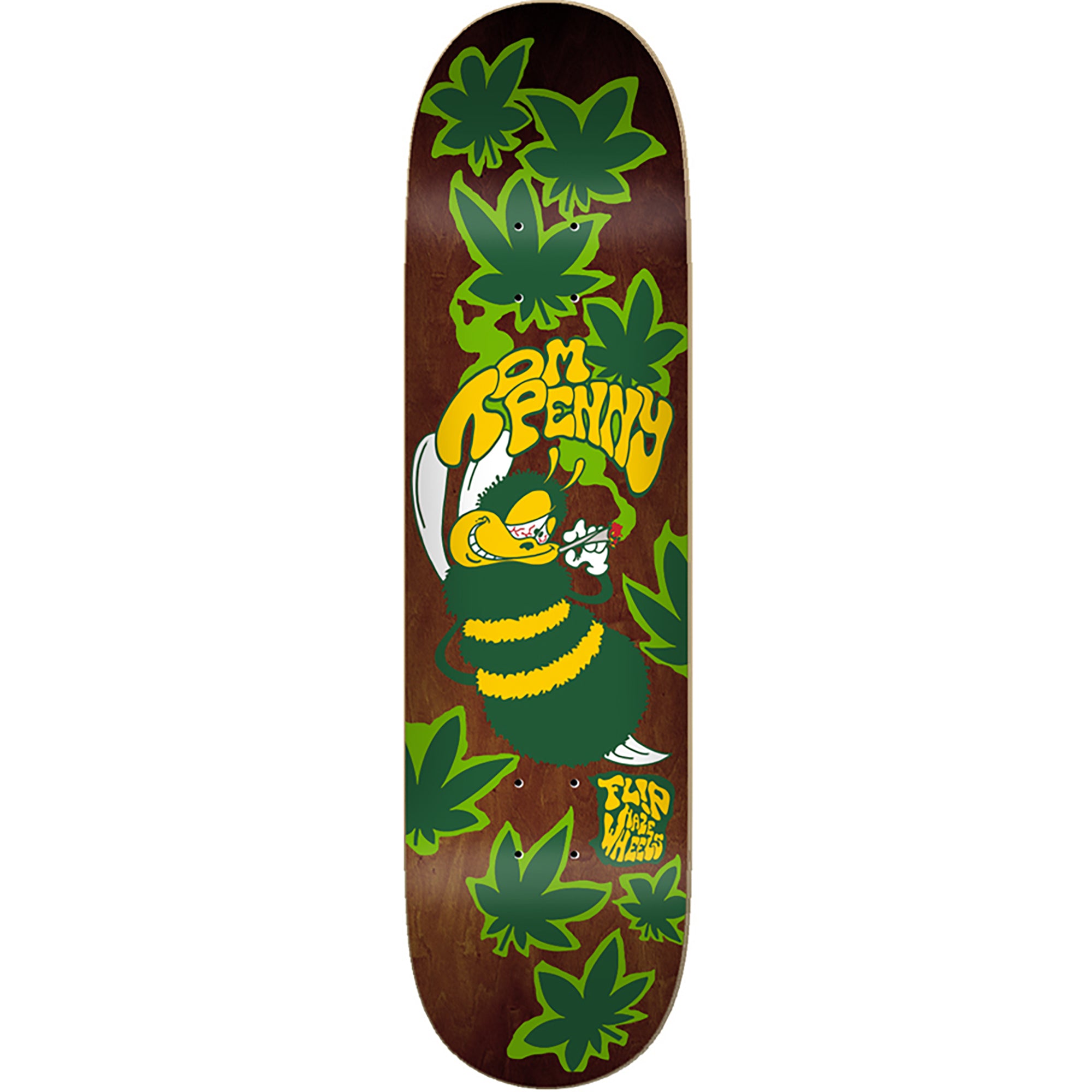 Flip Tom Penny High in a Haze Green Skateboard Deck 8.25"