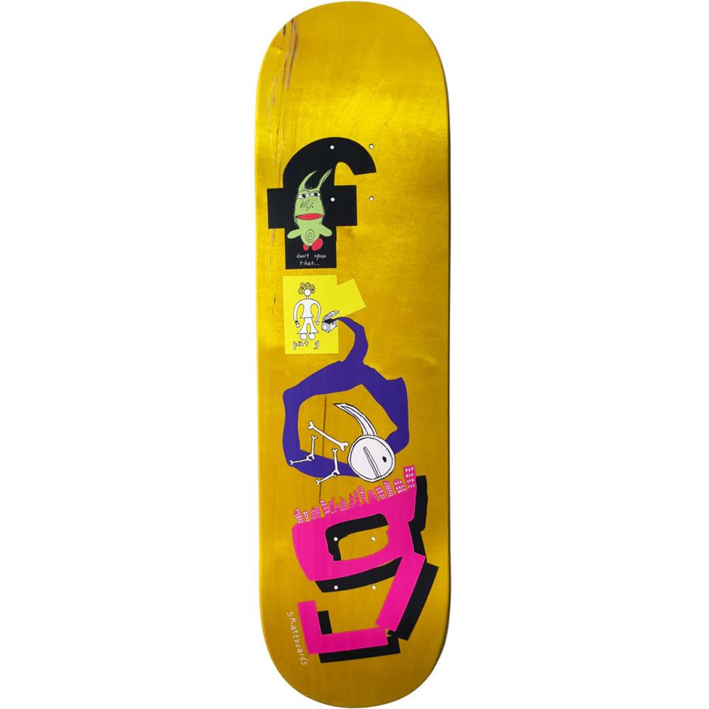 Frog Pat Gallaher Unleased Skateboard Deck 8.125"