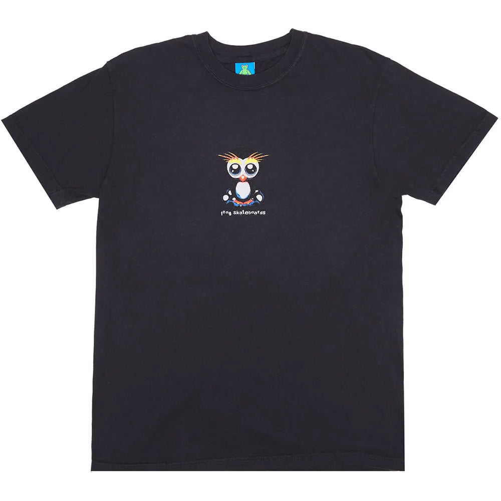 Frog Secret Penguin Tee Faded Black