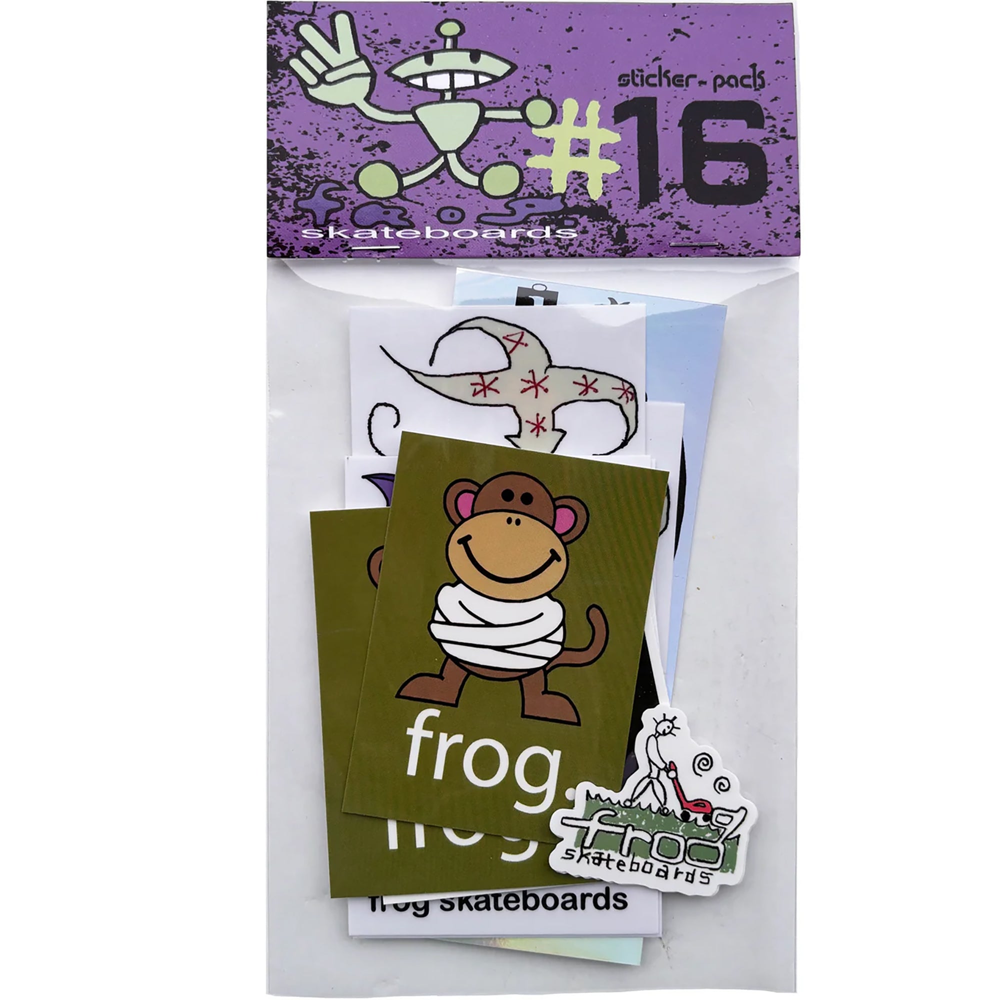 Frog Sticker Pack #16