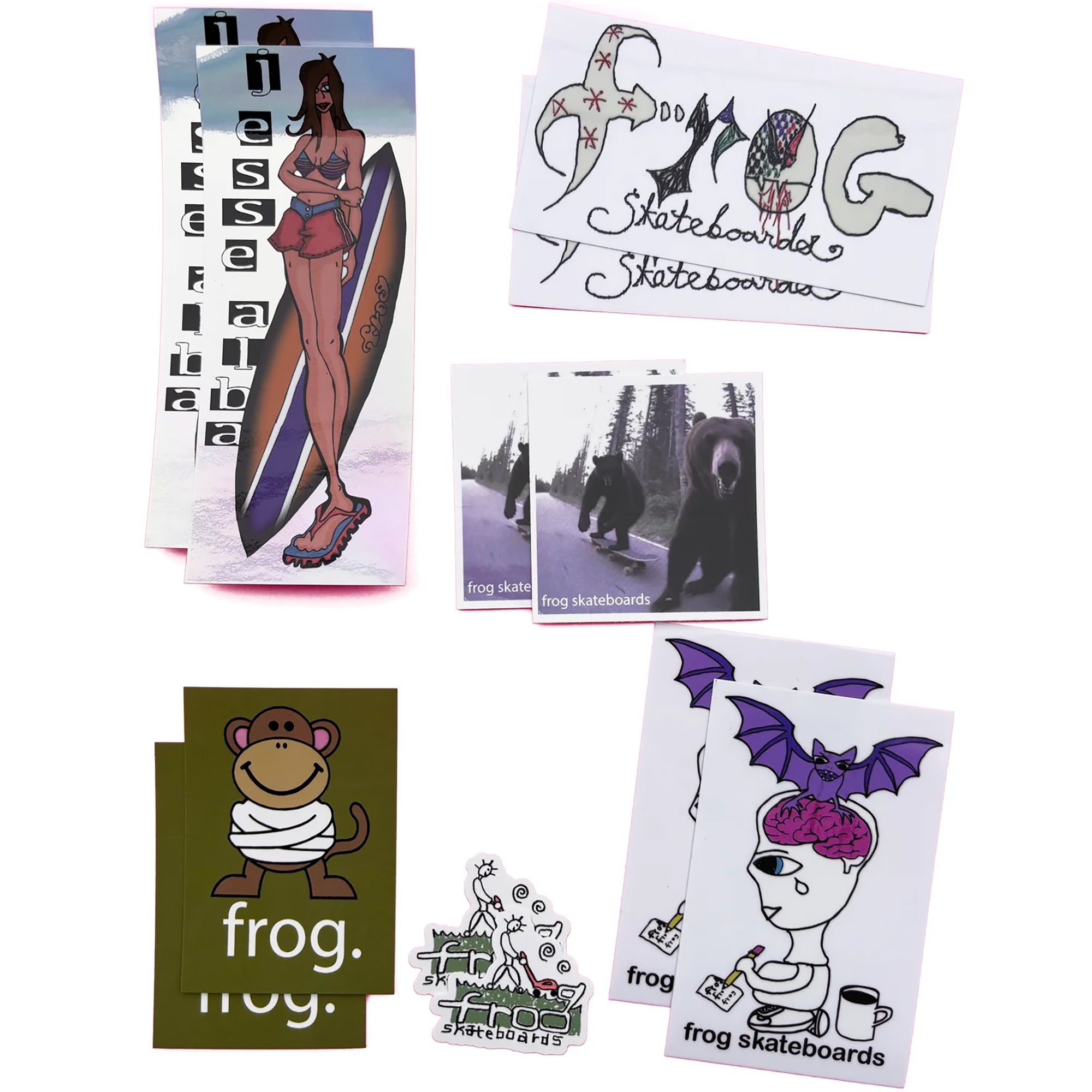 Frog Sticker Pack #16