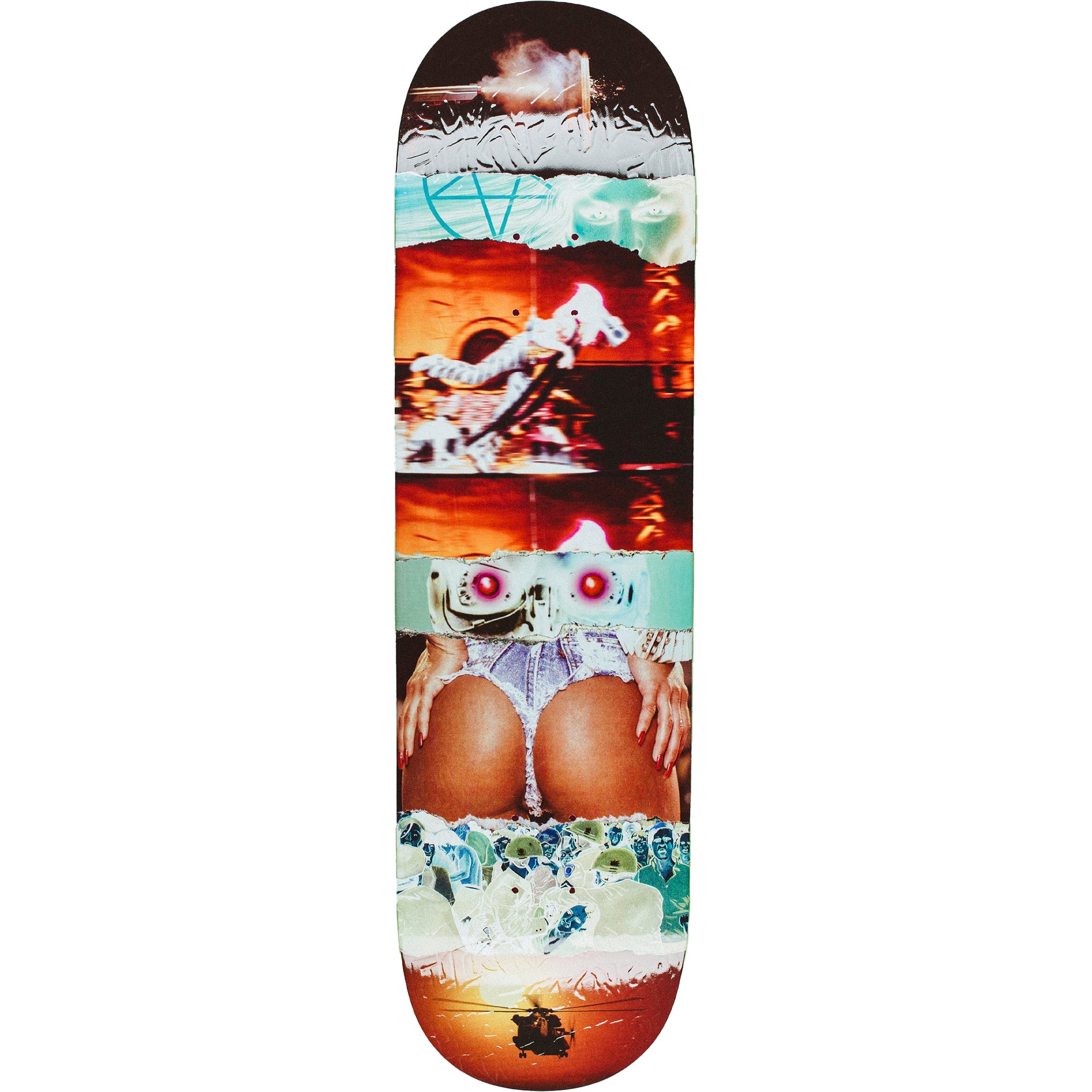 Fucking Awesome Anthony Van Engelen Inverted Visions Skateboard Deck 8.5"